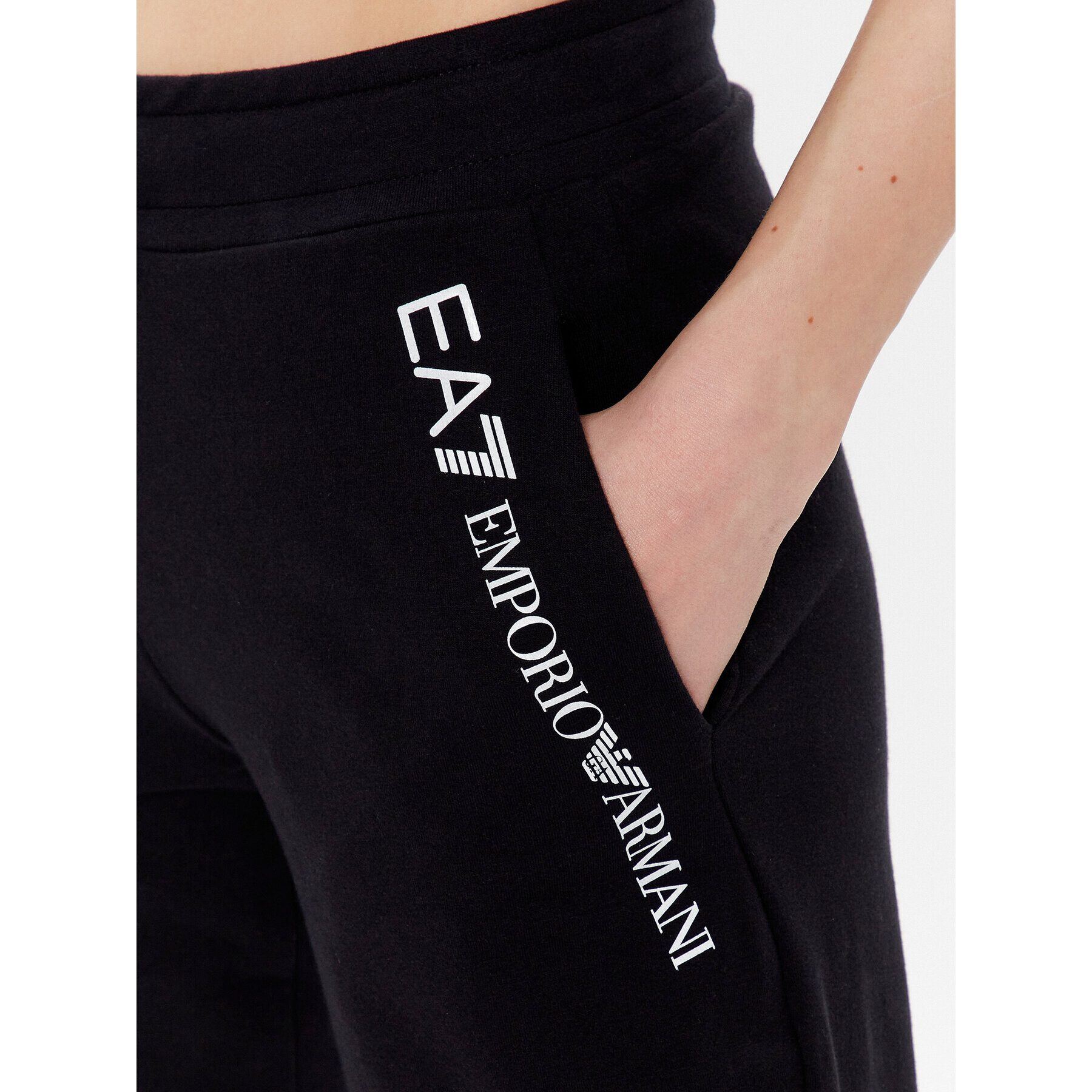 EA7 Emporio Armani Pantaloni trening 3RTP65 TJCQZ 1200 Negru Regular Fit - Pled.ro