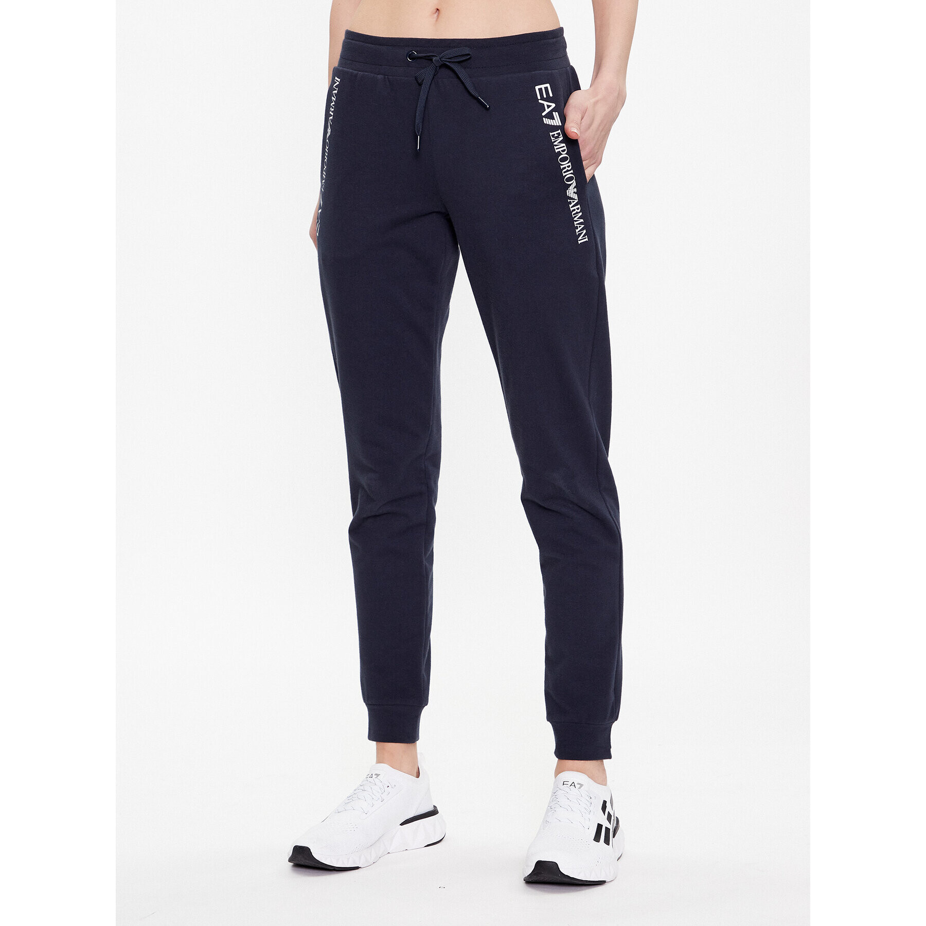 EA7 Emporio Armani Pantaloni trening 3RTP65 TJCQZ 1554 Bleumarin Regular Fit - Pled.ro