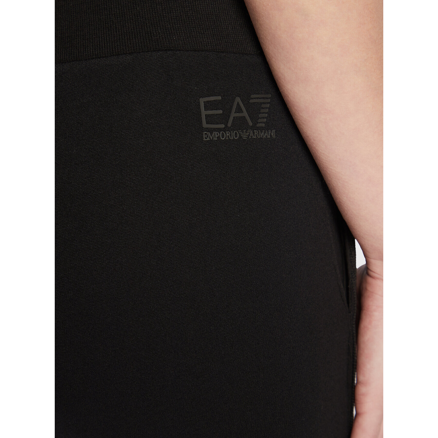 EA7 Emporio Armani Pantaloni trening 6LTP68 TJJMZ 1200 Negru Regular Fit - Pled.ro