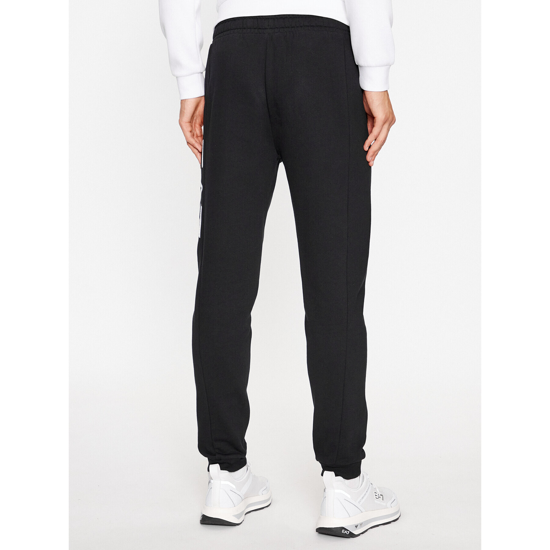 EA7 Emporio Armani Pantaloni trening 6RPP58 PJSLZ 1200 Negru Regular Fit - Pled.ro