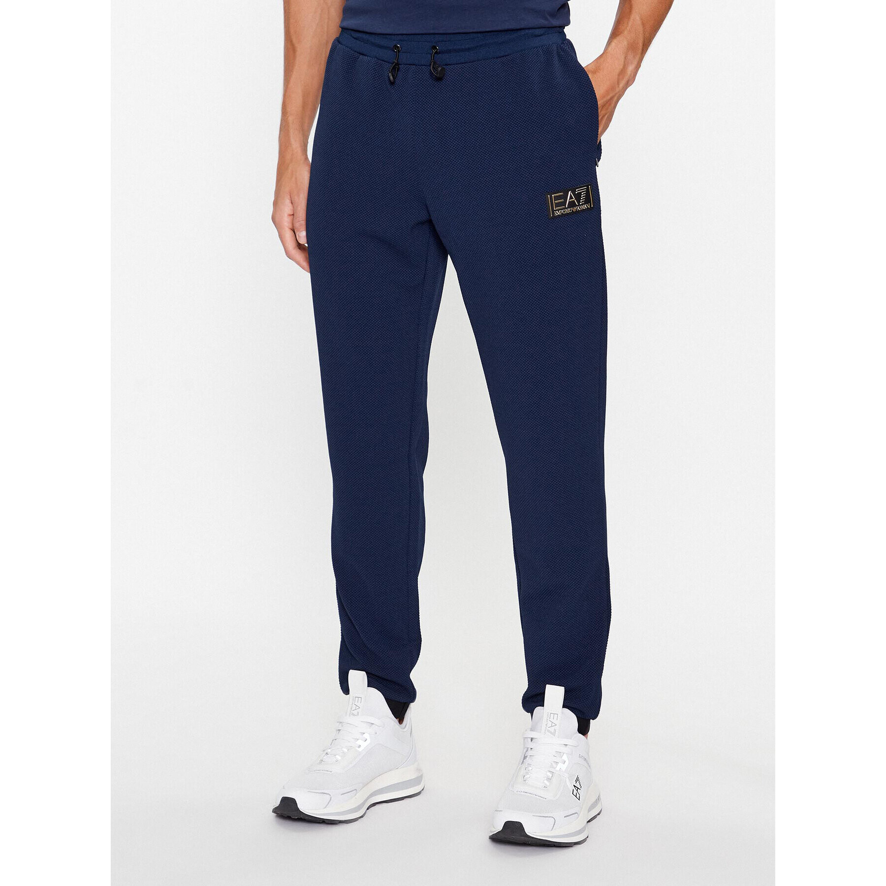 EA7 Emporio Armani Pantaloni trening 6RPP70 PJG1Z 1554 Bleumarin Regular Fit - Pled.ro