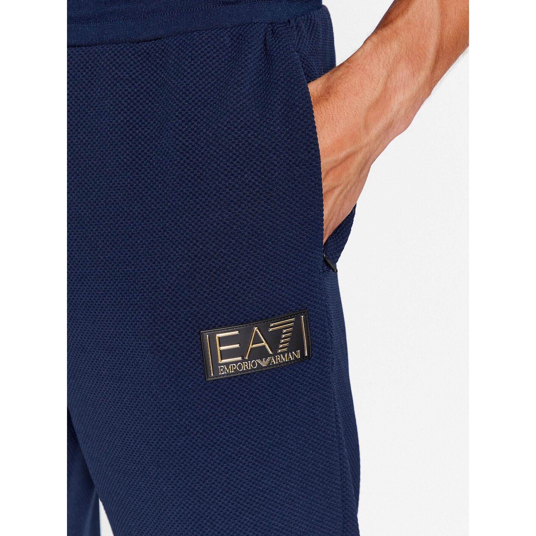 EA7 Emporio Armani Pantaloni trening 6RPP70 PJG1Z 1554 Bleumarin Regular Fit - Pled.ro