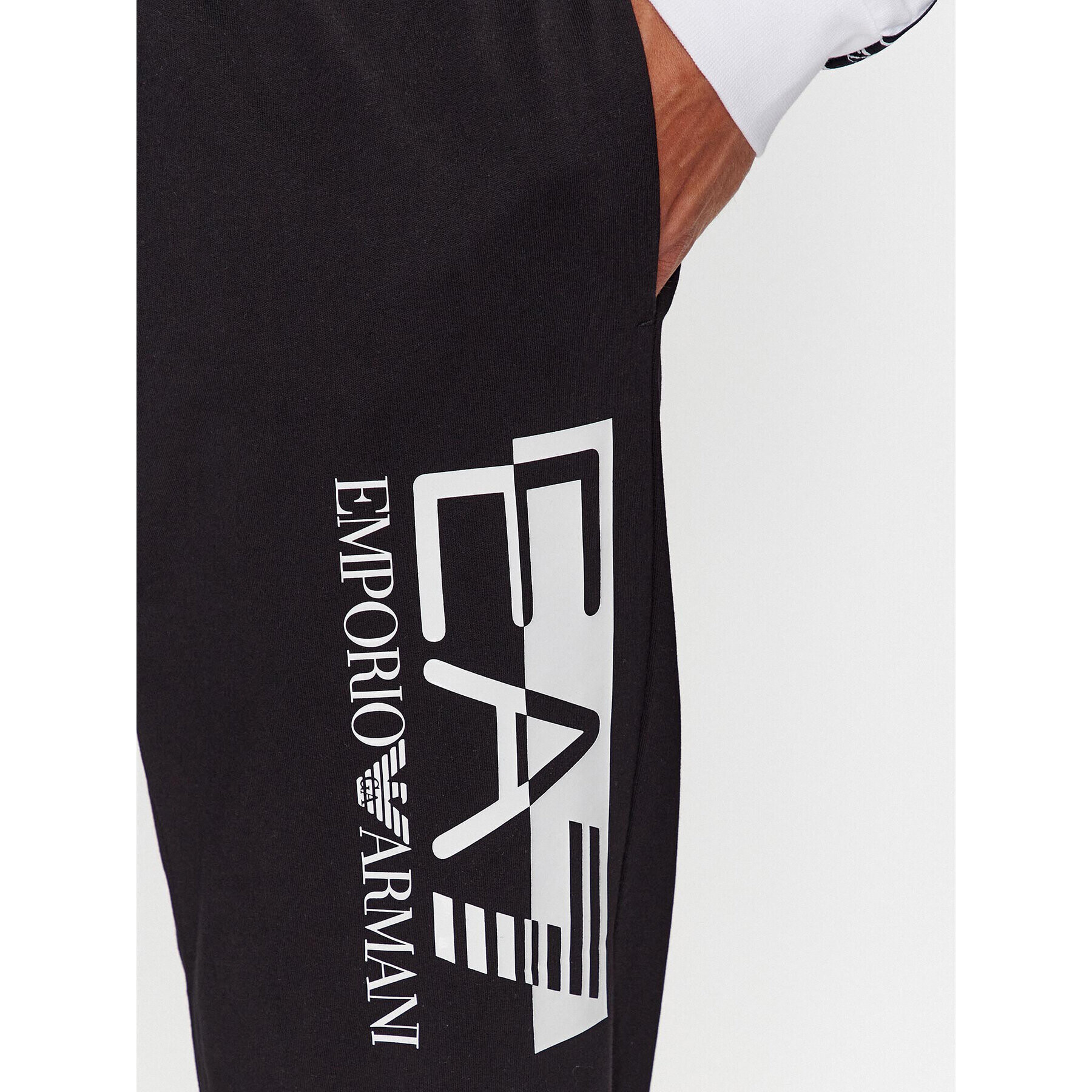 EA7 Emporio Armani Pantaloni trening 6RPP73 PJ05Z 0200 Negru Regular Fit - Pled.ro