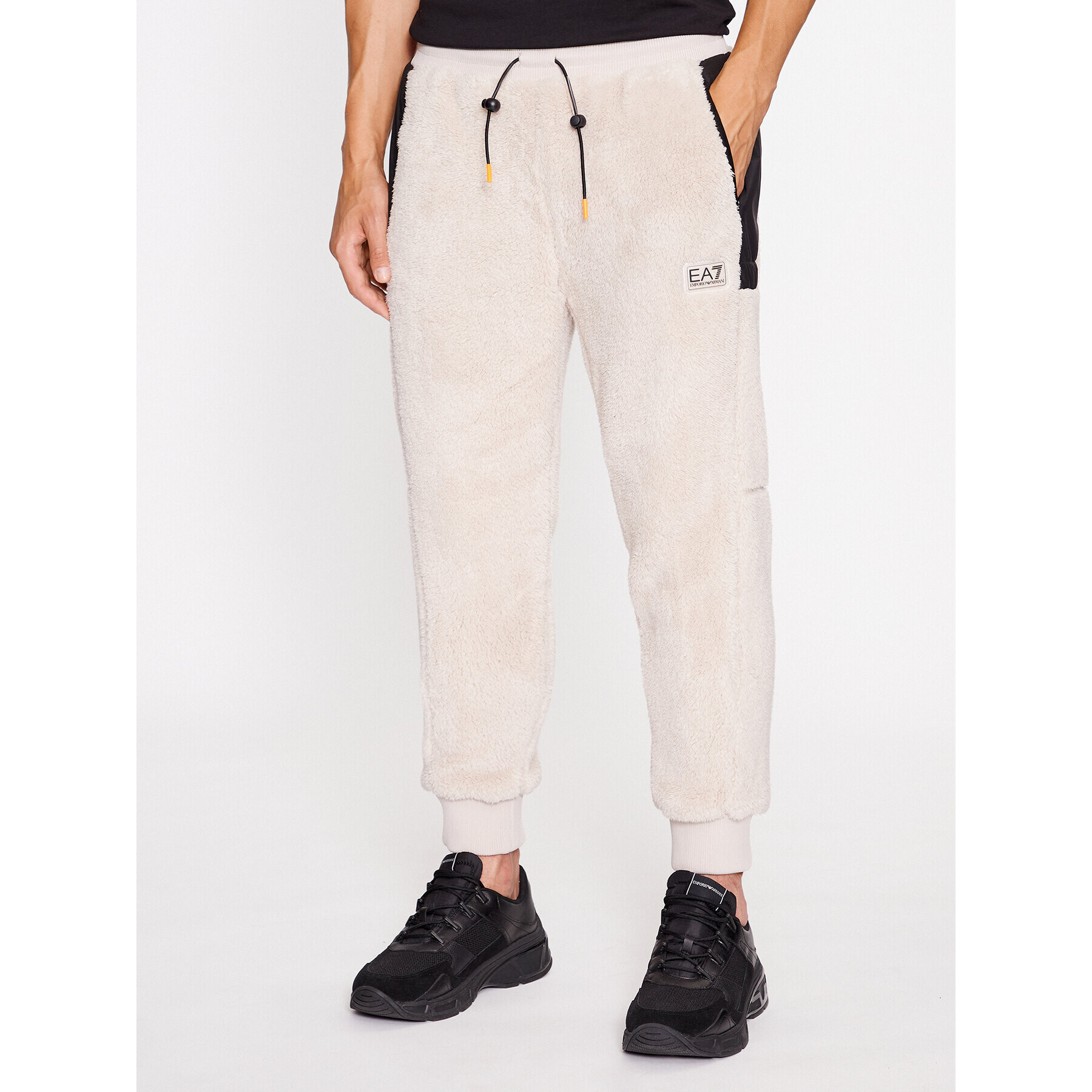 EA7 Emporio Armani Pantaloni trening 6RPP82 PJSFZ 1716 Argintiu Regular Fit - Pled.ro