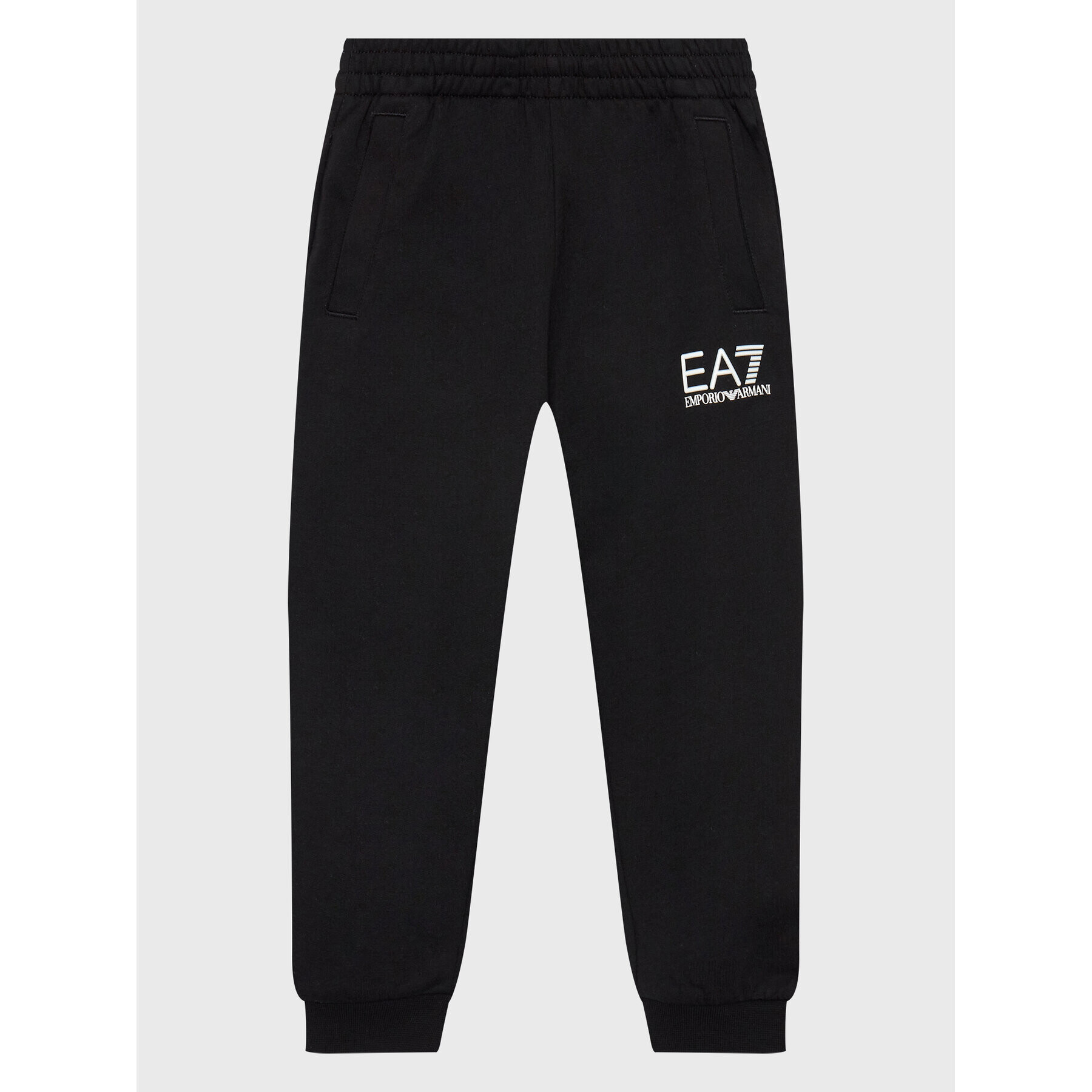 EA7 Emporio Armani Pantaloni trening 8NBP51 BJ05Z 1200 Negru Regular Fit - Pled.ro