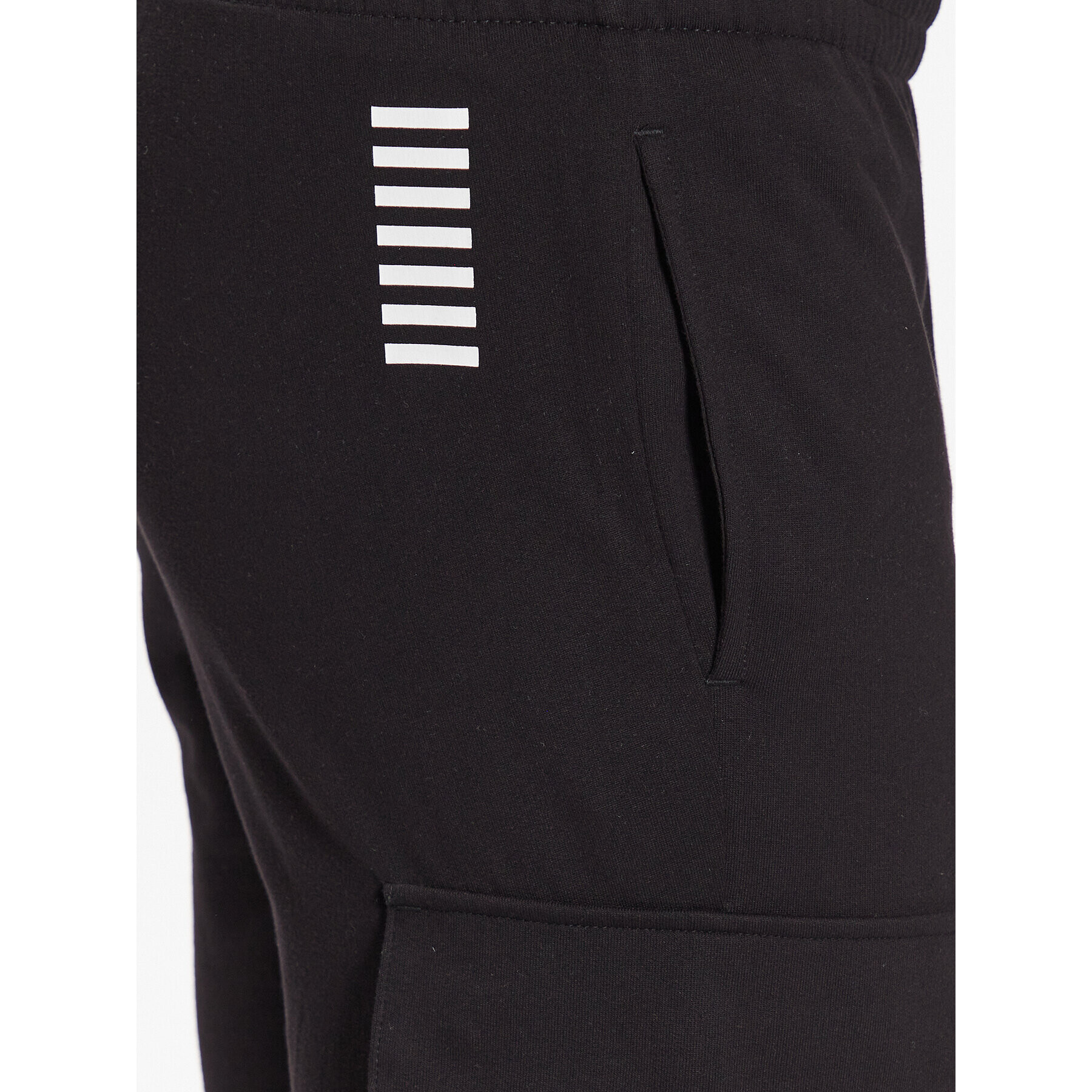 EA7 Emporio Armani Pantaloni trening 8NPP59 PJ05Z 1200 Negru Regular Fit - Pled.ro