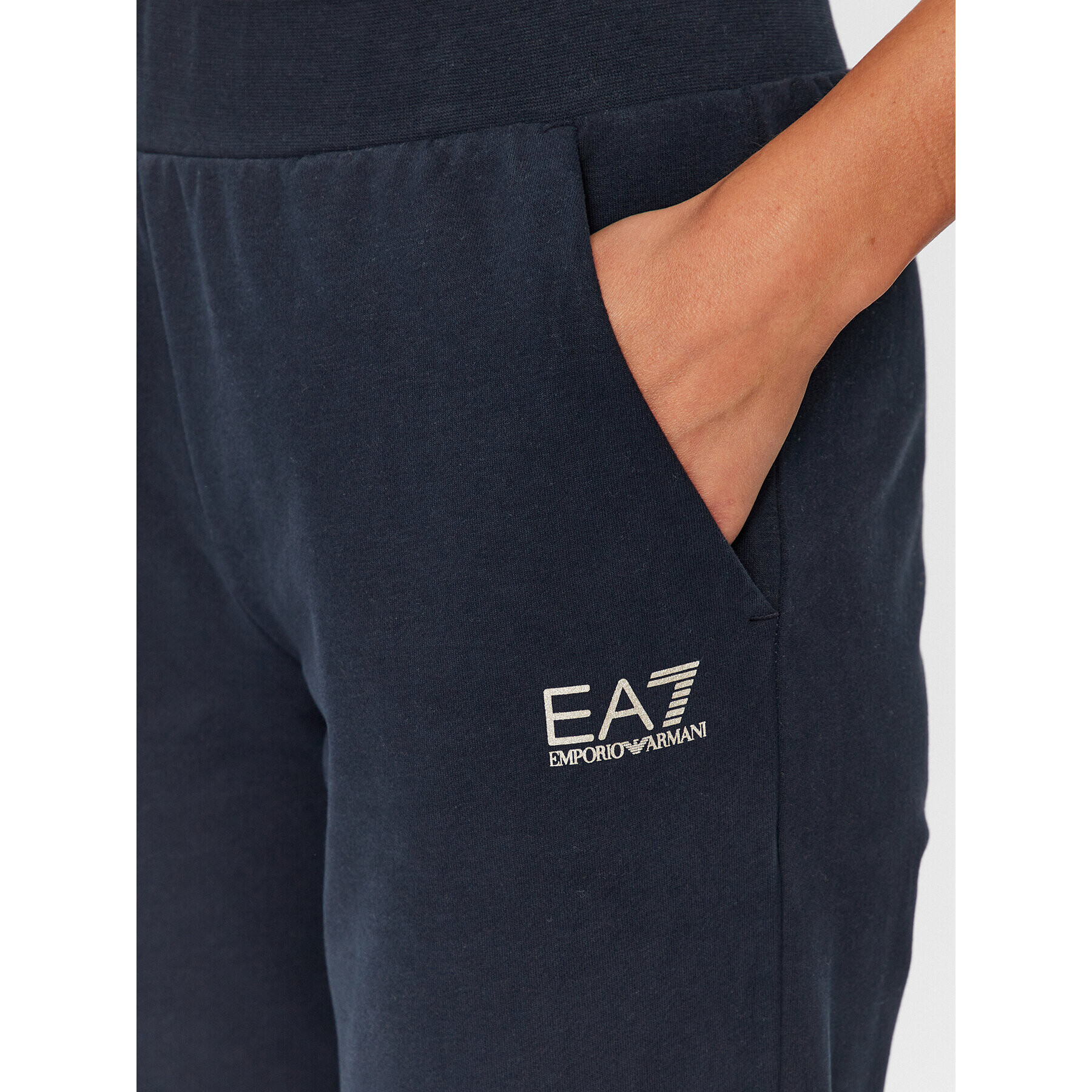 EA7 Emporio Armani Pantaloni trening 8NTP85 TJCQZ 0555 Bleumarin Regular Fit - Pled.ro