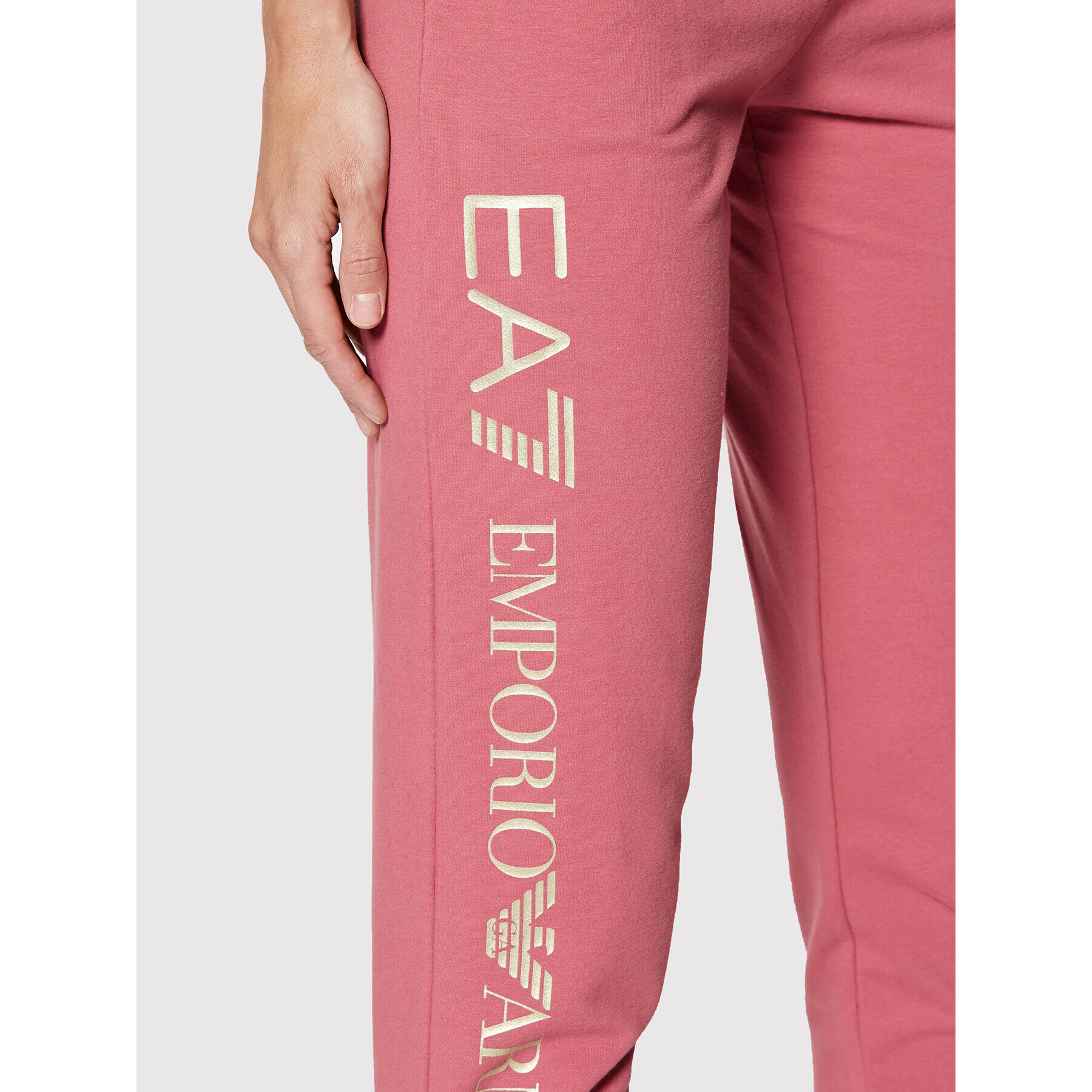 EA7 Emporio Armani Pantaloni trening 8NTP85 TJCQZ 1413 Roz Regular Fit - Pled.ro