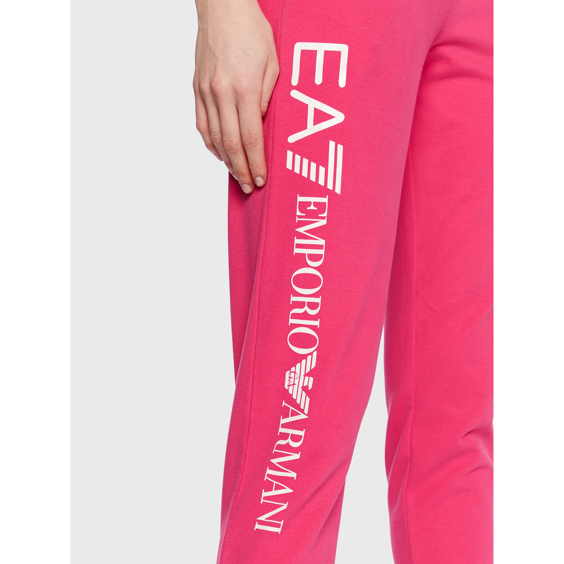 EA7 Emporio Armani Pantaloni trening 8NTP85 TJCQZ 1417 Roz Regular Fit - Pled.ro