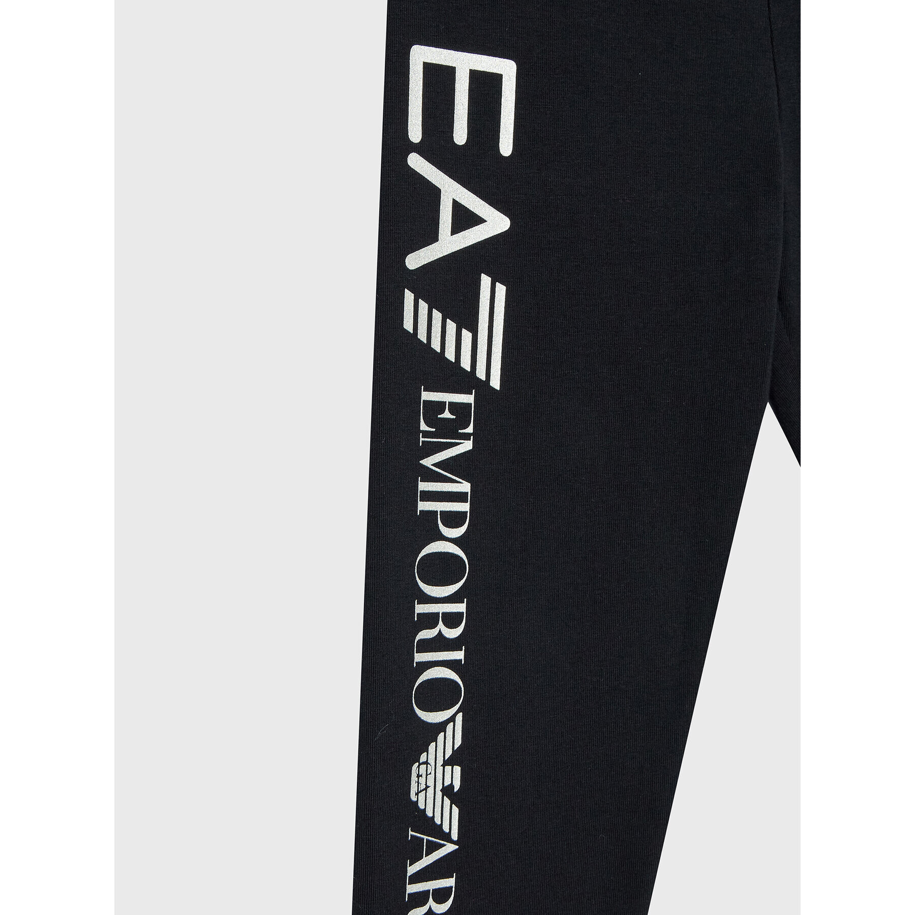 EA7 Emporio Armani Set bluză și leggings 6LFV02 FJ5FZ 0200 Negru Regular Fit - Pled.ro