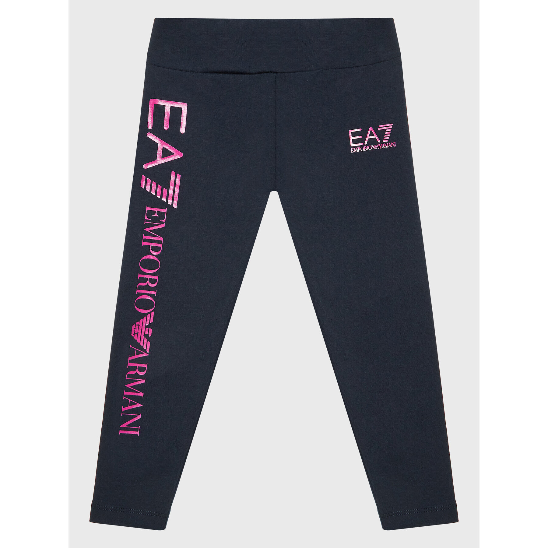 EA7 Emporio Armani Set bluză și leggings 6LFV02 FJ5FZ 1554 Bleumarin Regular Fit - Pled.ro