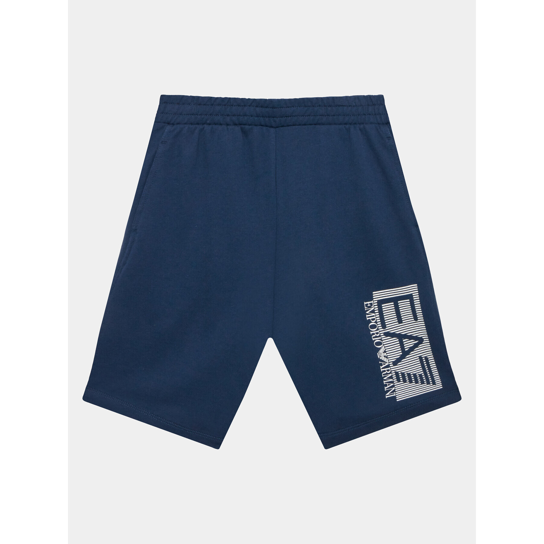 EA7 Emporio Armani Set tricou și pantaloni scurți sport 3RBV01 BJ02Z 1554 Bleumarin Regular Fit - Pled.ro