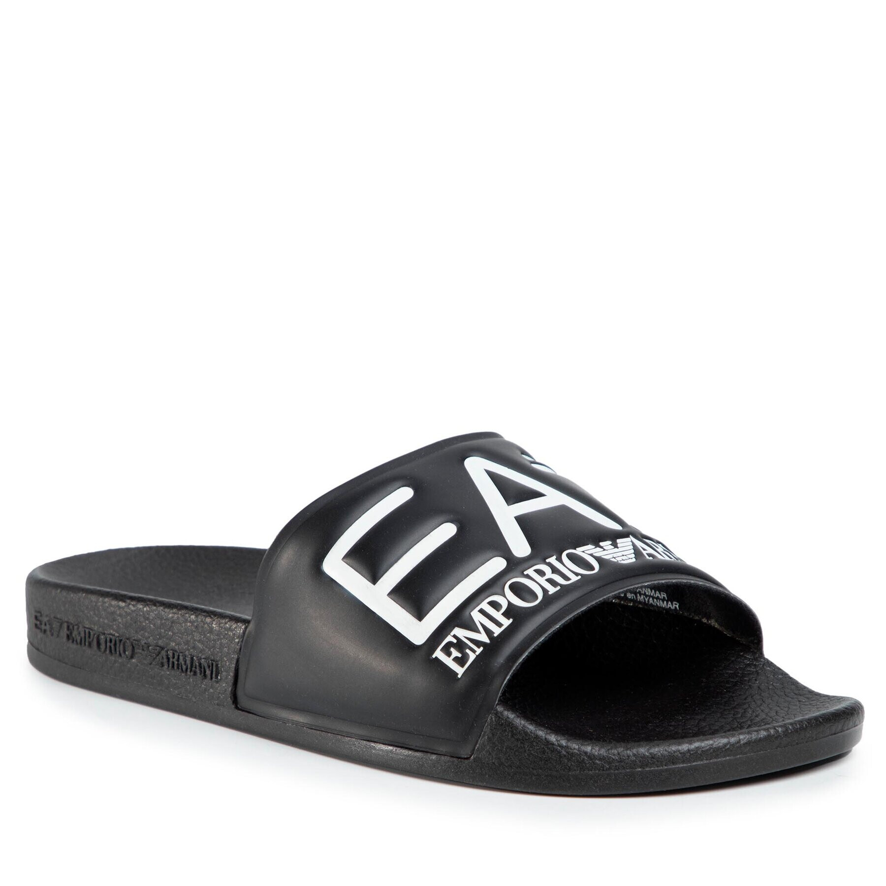 EA7 Emporio Armani Șlapi XCP001 XCC22 00002 Negru - Pled.ro