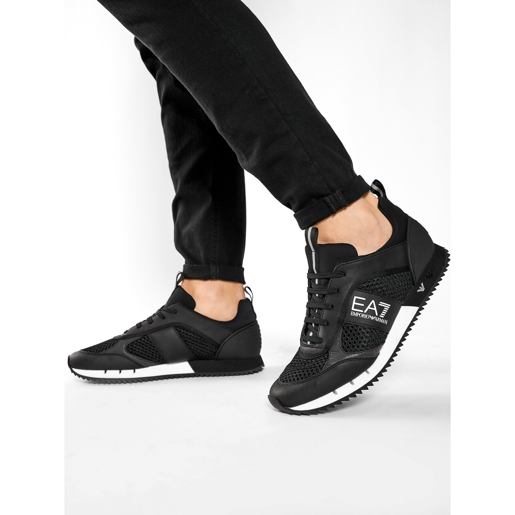 EA7 Emporio Armani Sneakers Negru - Pled.ro