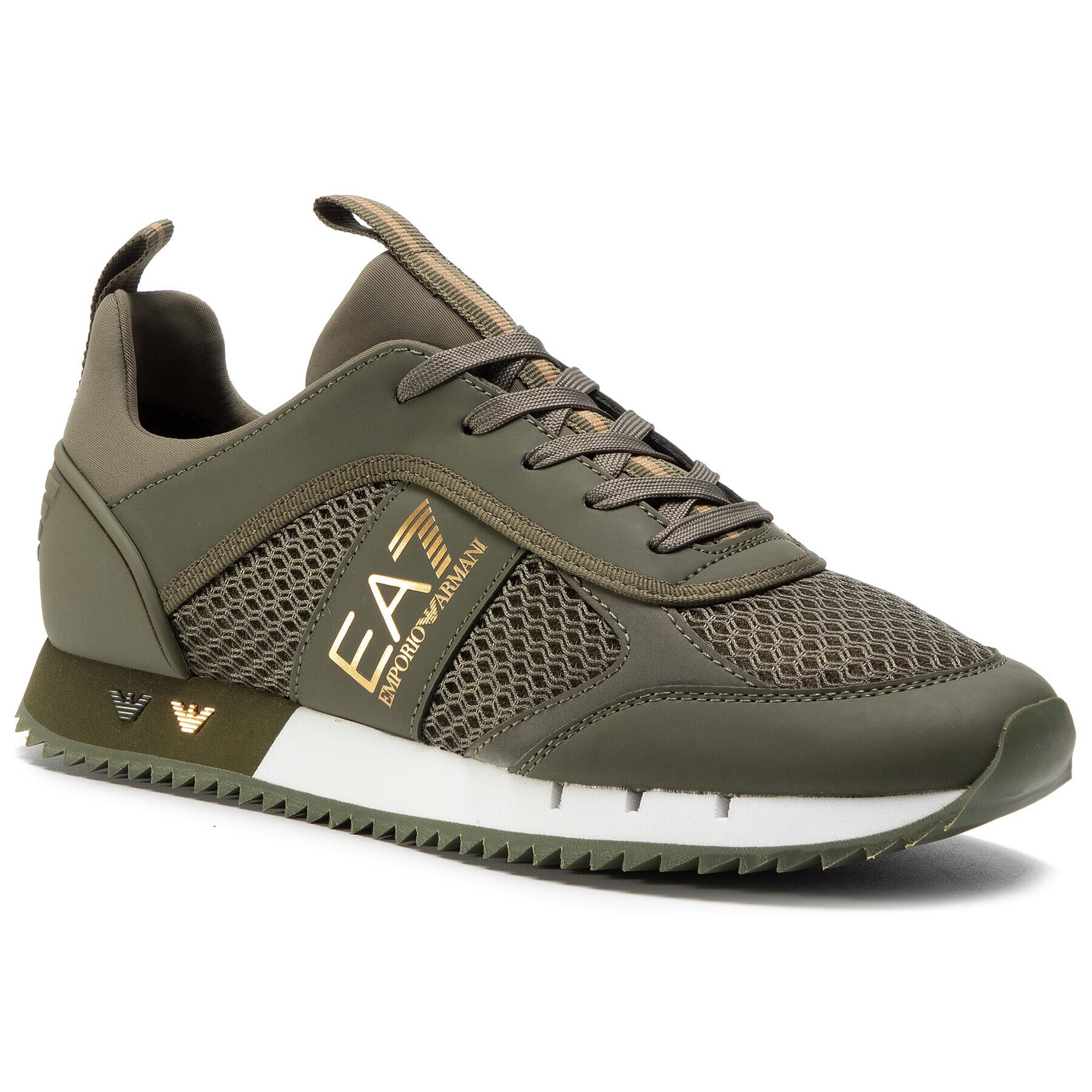 EA7 Emporio Armani Sneakers X8X027 XK050 N247 Verde - Pled.ro