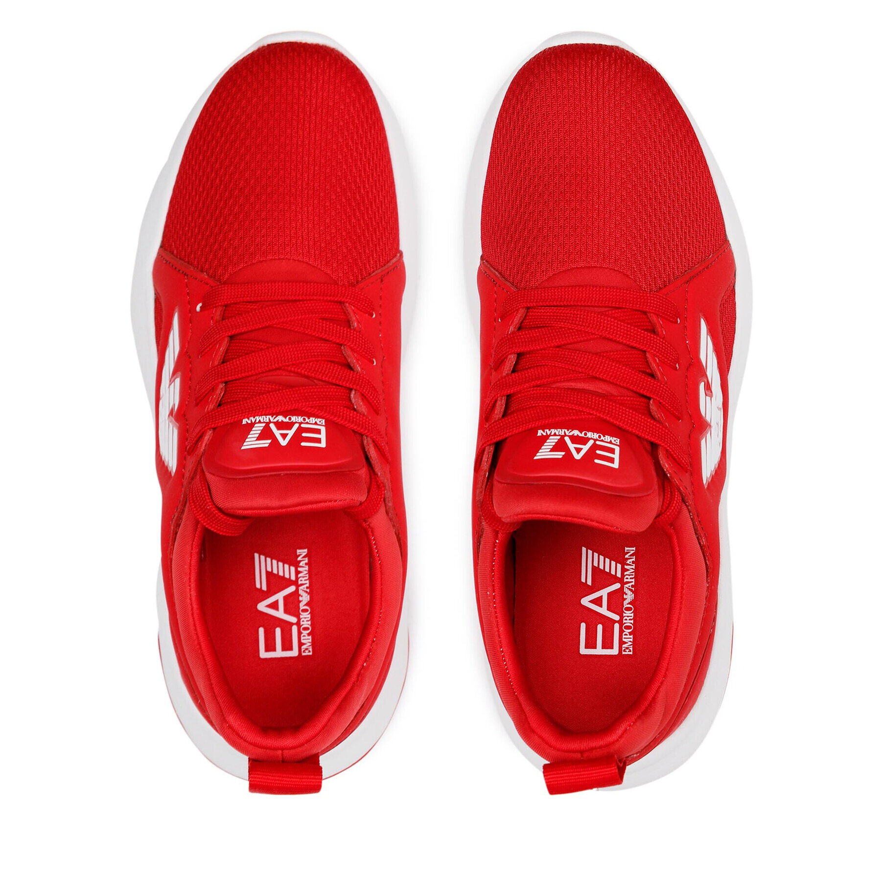 EA7 Emporio Armani Sneakers X8X056 XCC56 M525 Roșu - Pled.ro