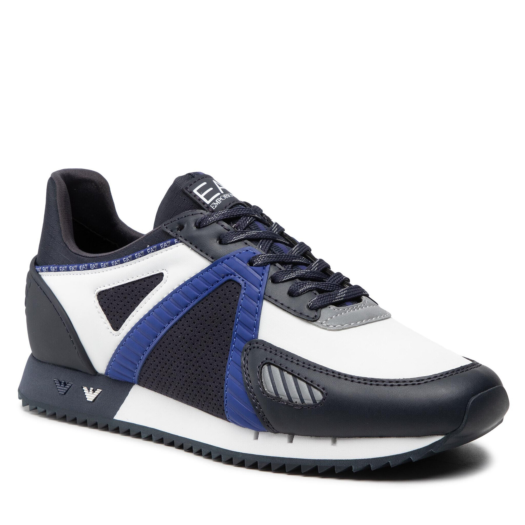 EA7 Emporio Armani Sneakers X8X076 XK220 Q229 Bleumarin - Pled.ro