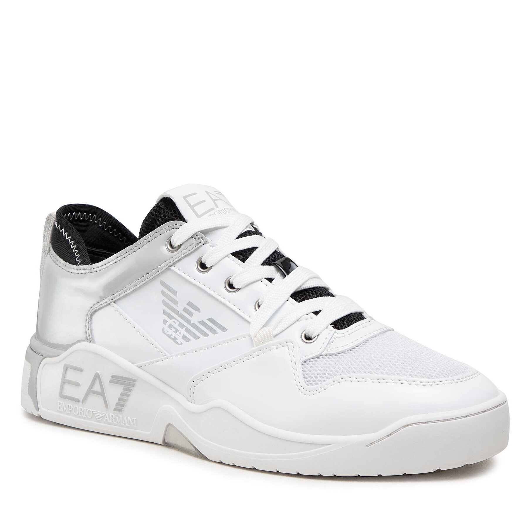 EA7 Emporio Armani Sneakers X8X090 XK235 Q294 Alb - Pled.ro