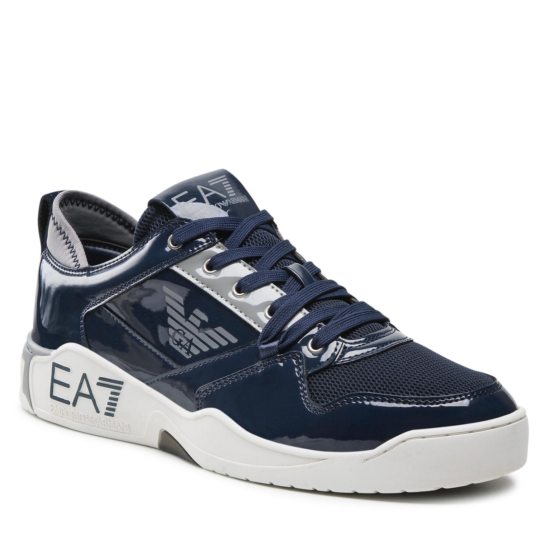 EA7 Emporio Armani Sneakers X8X090 XK235 Q694 Bleumarin - Pled.ro