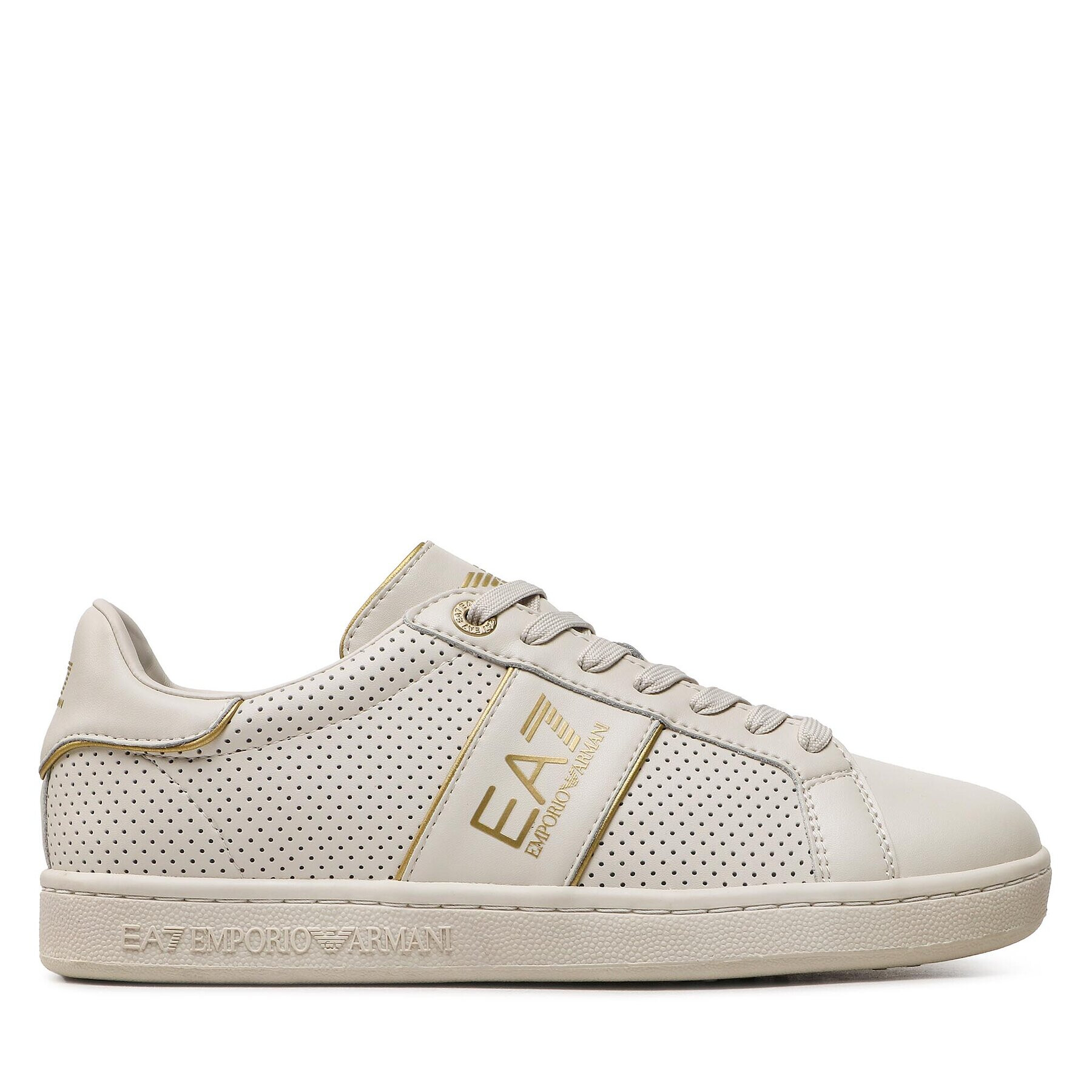 EA7 Emporio Armani Sneakers X8X102 XK258 R350 Bej - Pled.ro