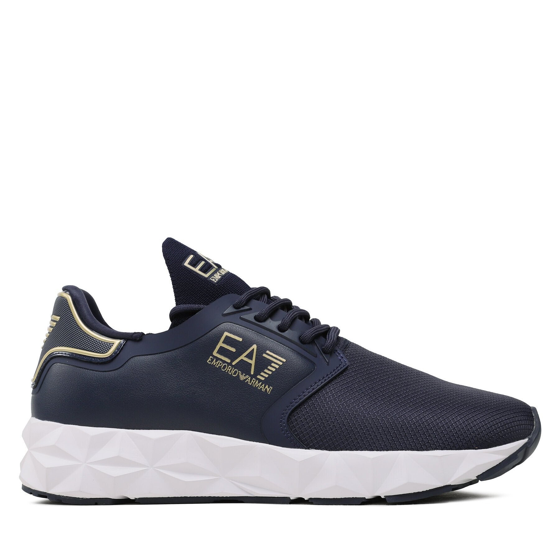 EA7 Emporio Armani Sneakers X8X123 XK300 S323 Bleumarin - Pled.ro