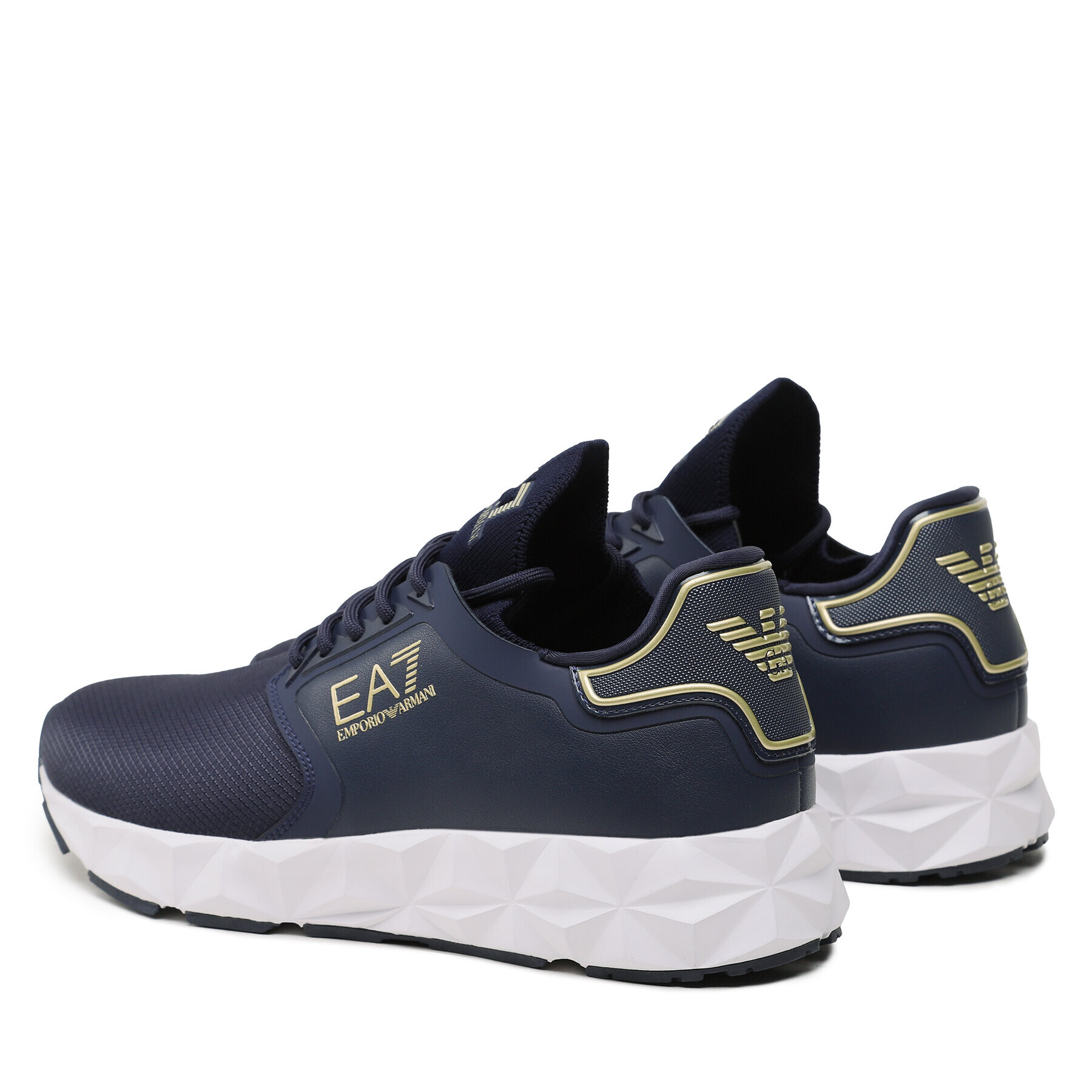 EA7 Emporio Armani Sneakers X8X123 XK300 S323 Bleumarin - Pled.ro