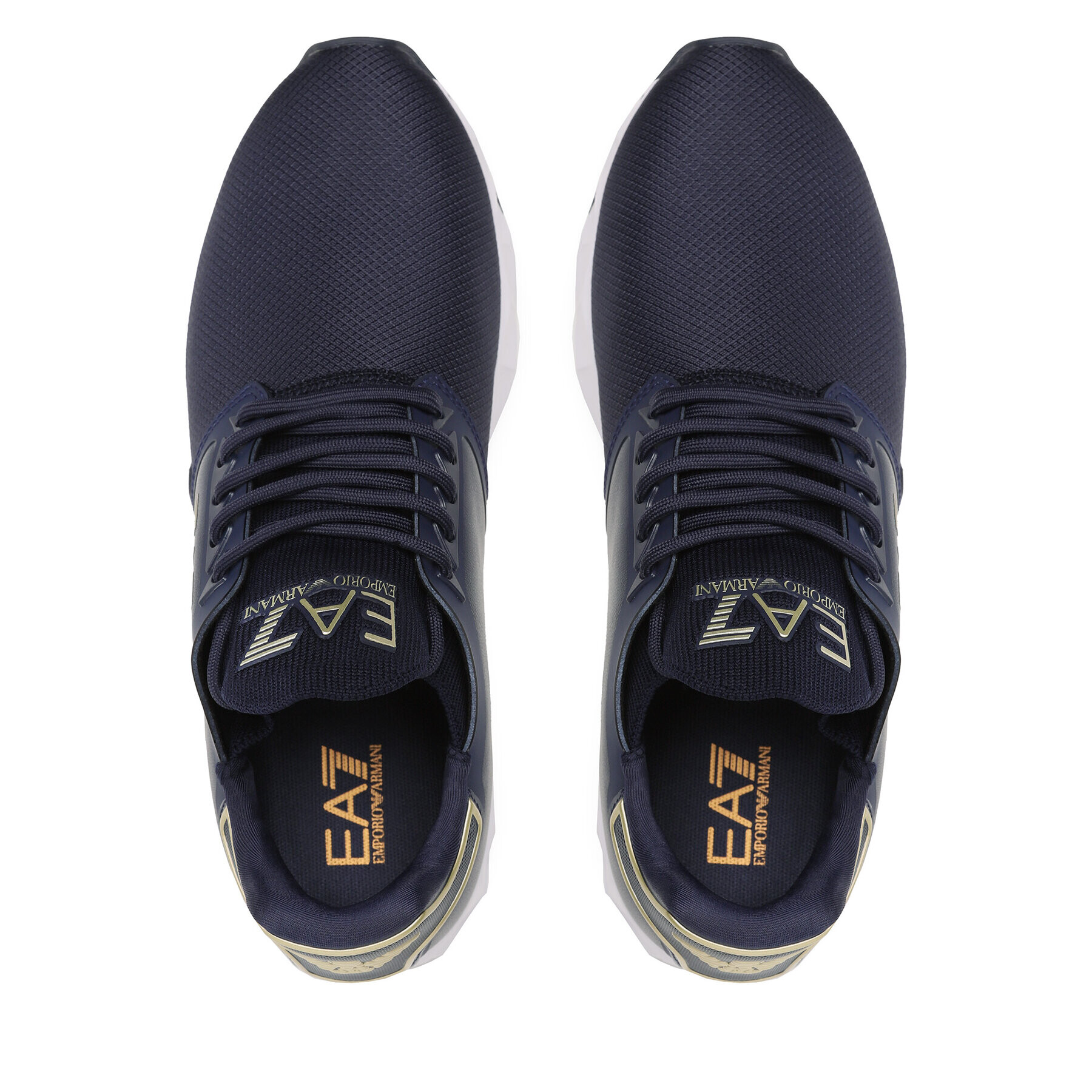 EA7 Emporio Armani Sneakers X8X123 XK300 S323 Bleumarin - Pled.ro