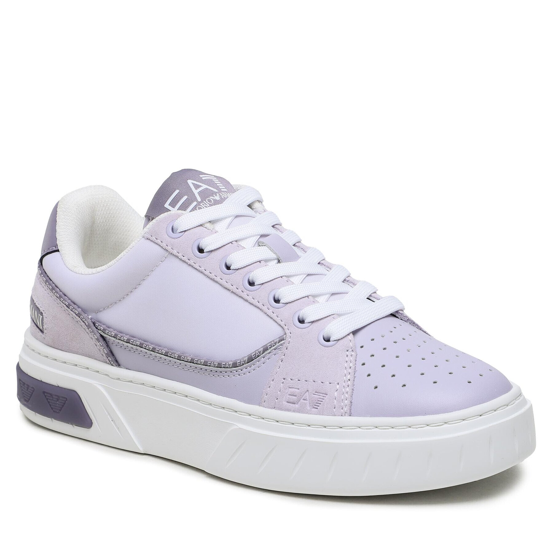 EA7 Emporio Armani Sneakers X8X144 XK335 S516 Violet - Pled.ro