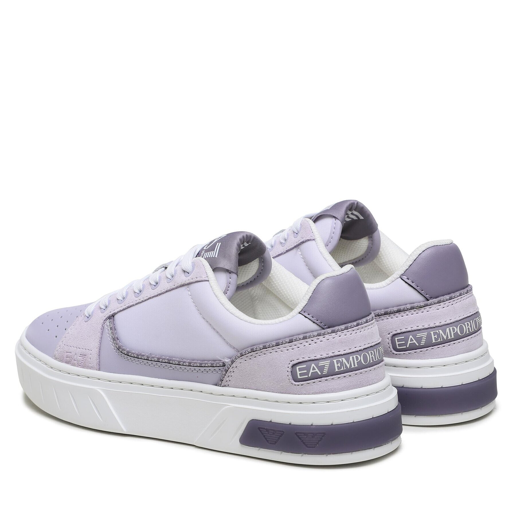 EA7 Emporio Armani Sneakers X8X144 XK335 S516 Violet - Pled.ro