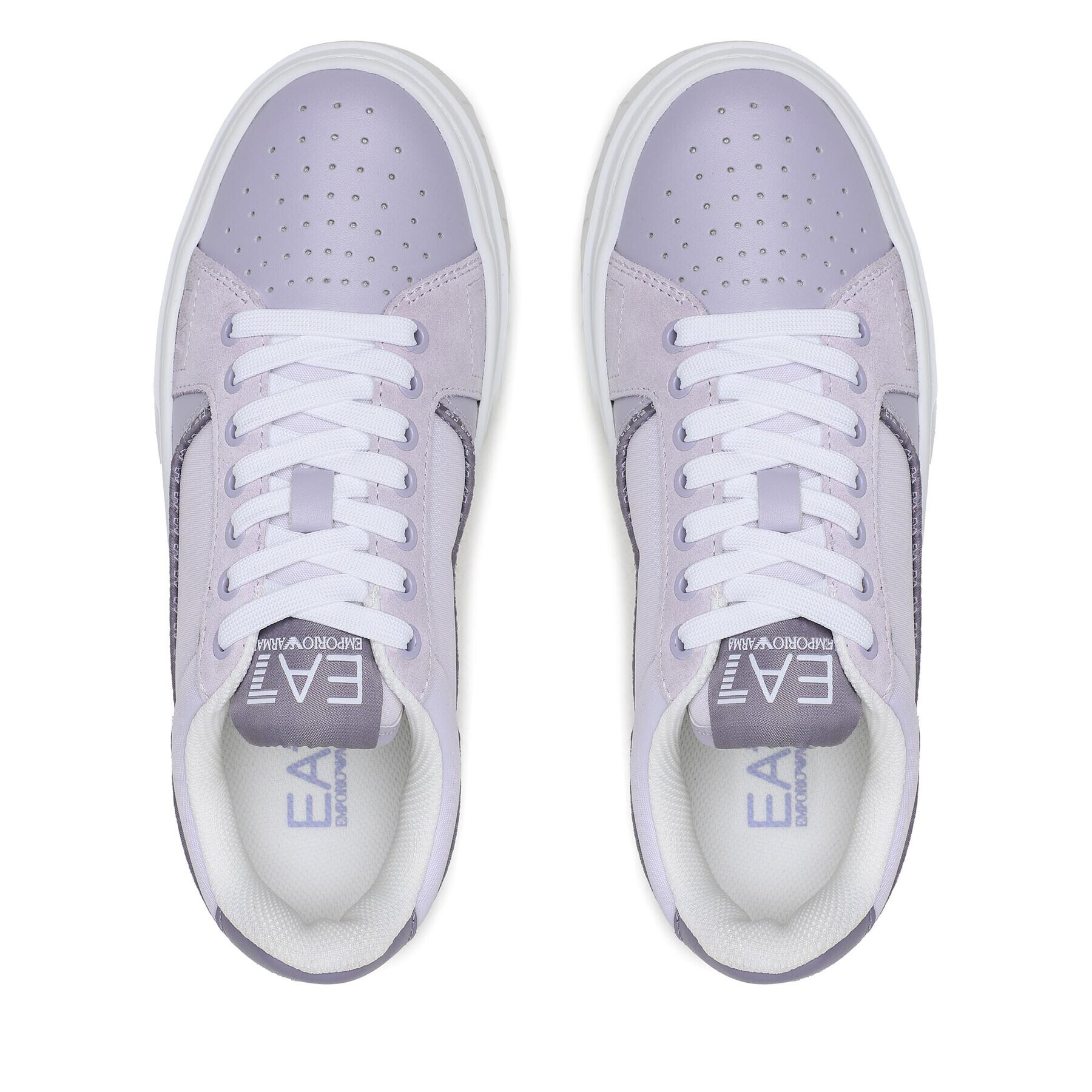 EA7 Emporio Armani Sneakers X8X144 XK335 S516 Violet - Pled.ro