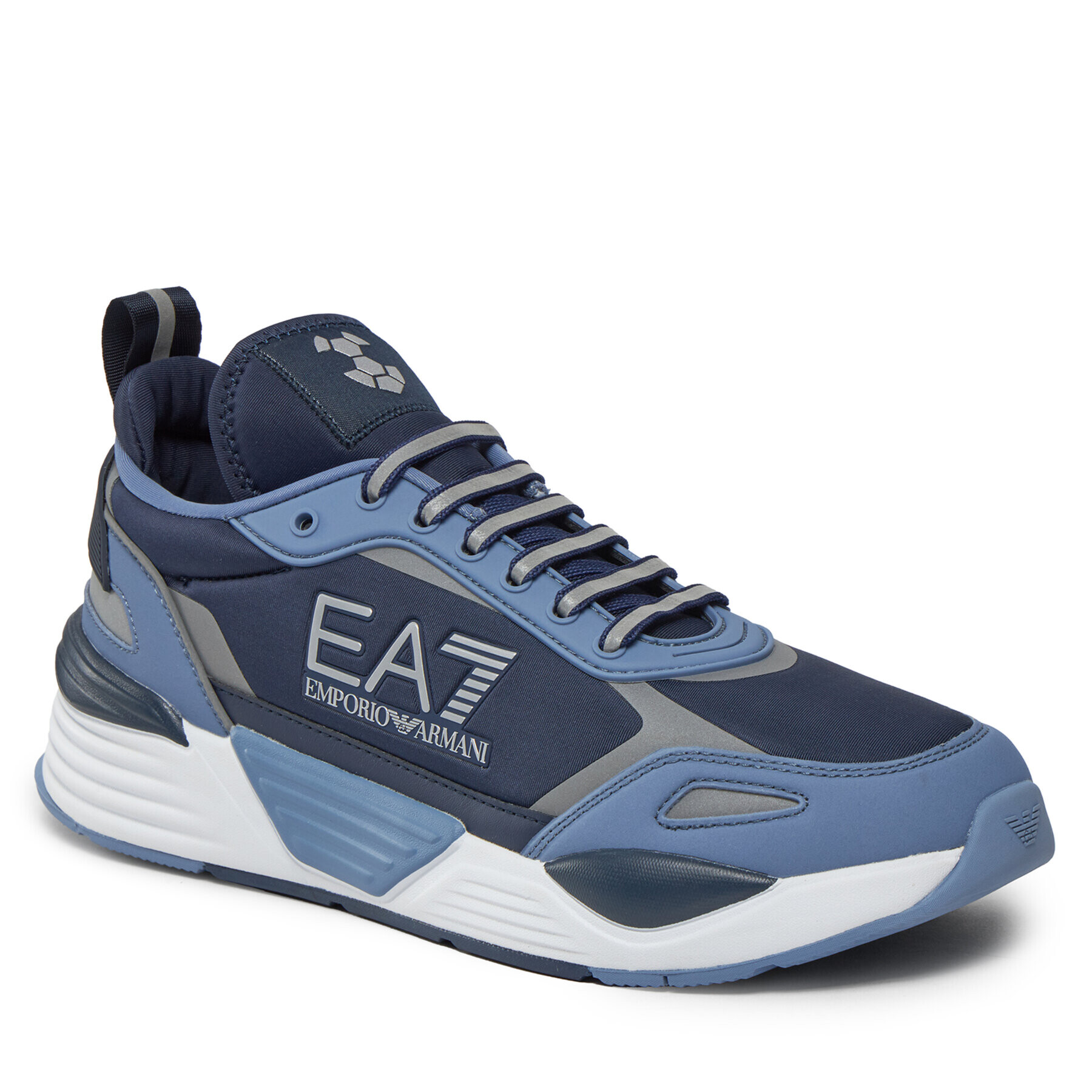 EA7 Emporio Armani Sneakers X8X159 XK364 S988 Bleumarin - Pled.ro