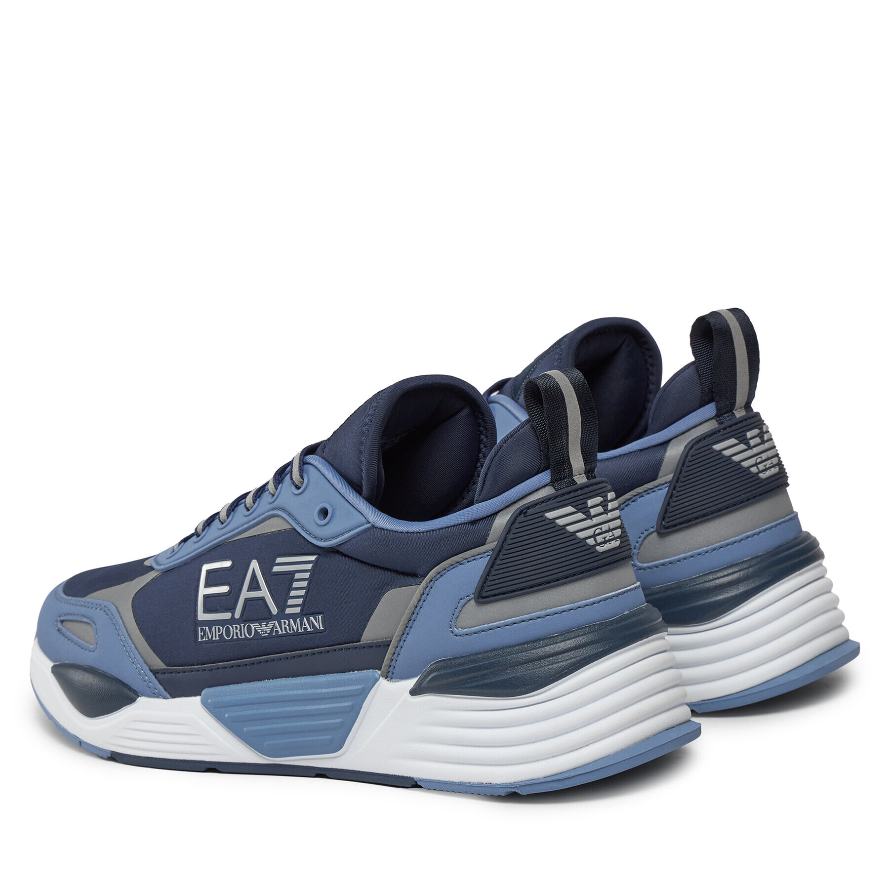 EA7 Emporio Armani Sneakers X8X159 XK364 S988 Bleumarin - Pled.ro