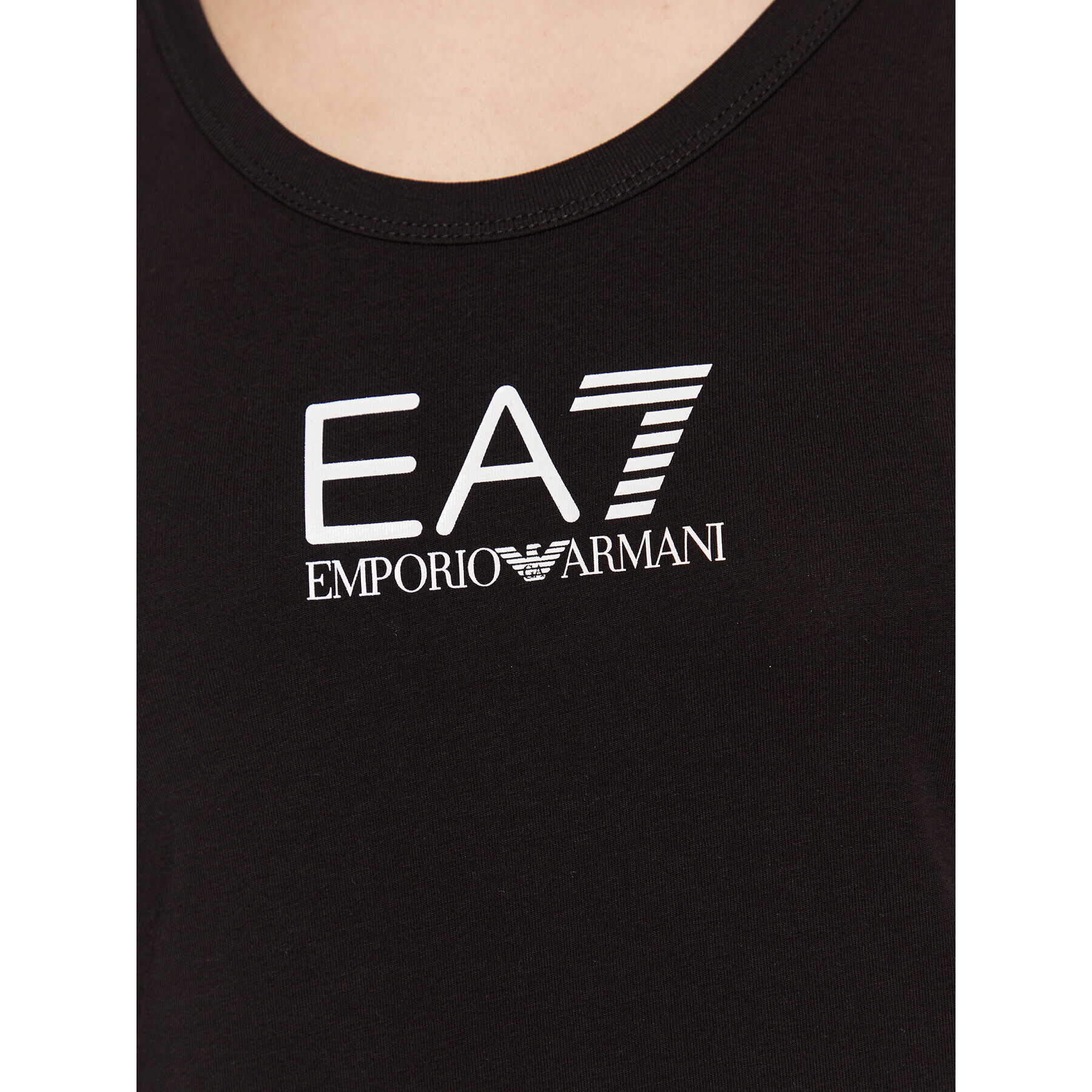 EA7 Emporio Armani Top 3RTH04 TJFKZ 1200 Negru Regular Fit - Pled.ro