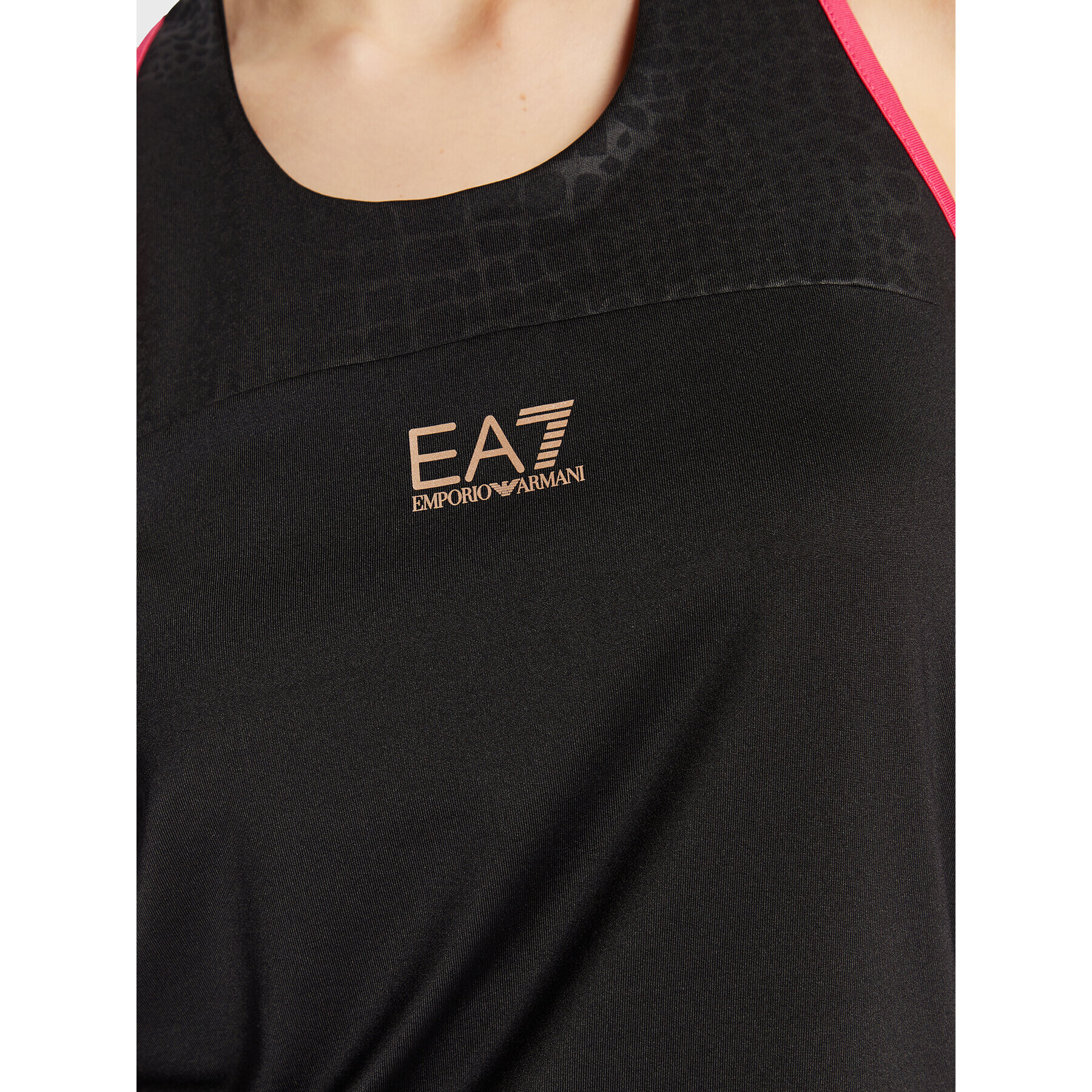 EA7 Emporio Armani Top 3RTH54 TJLHZ 1200 Negru Regular Fit - Pled.ro