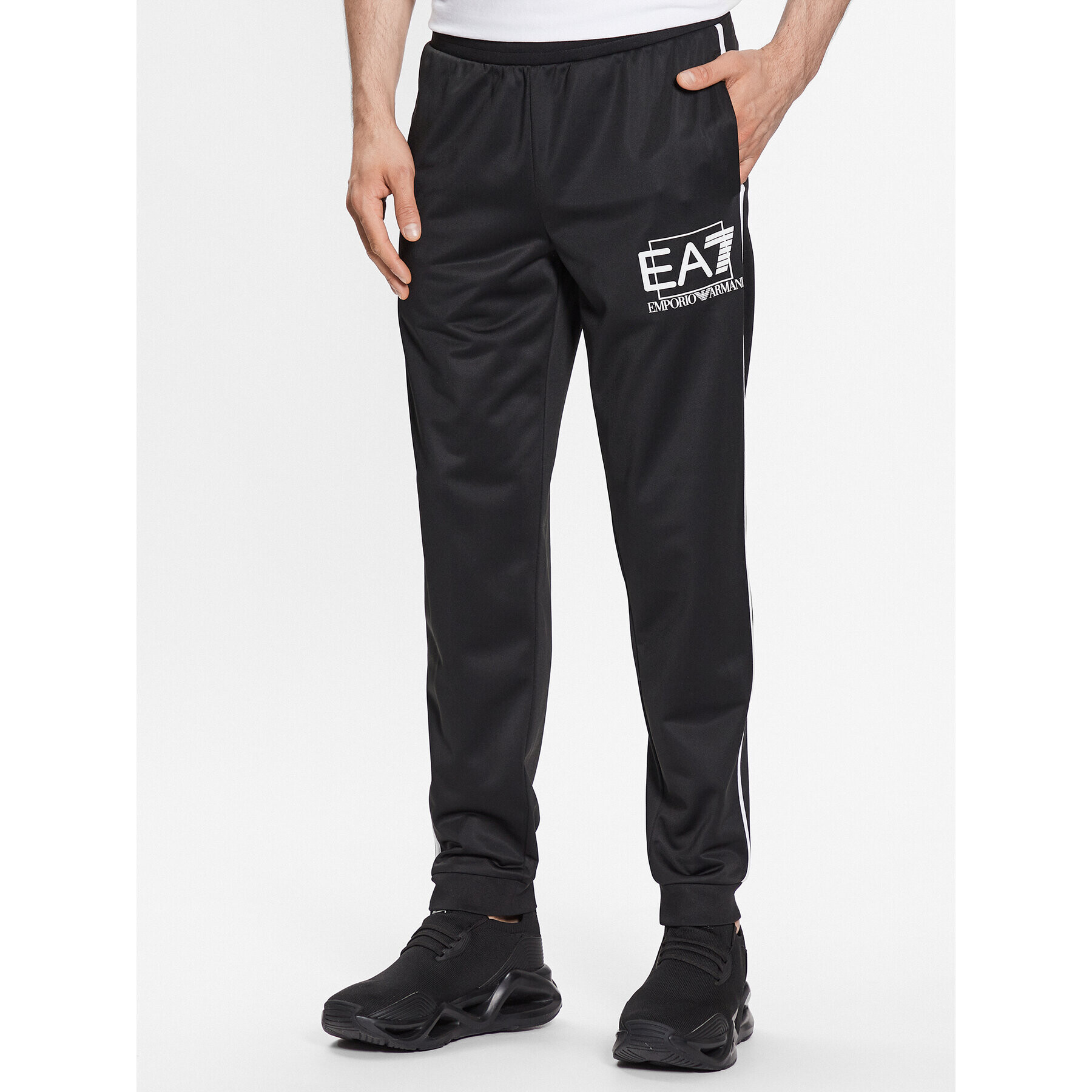 EA7 Emporio Armani Trening 3RPV76 PJHEZ 1200 Negru Regular Fit - Pled.ro