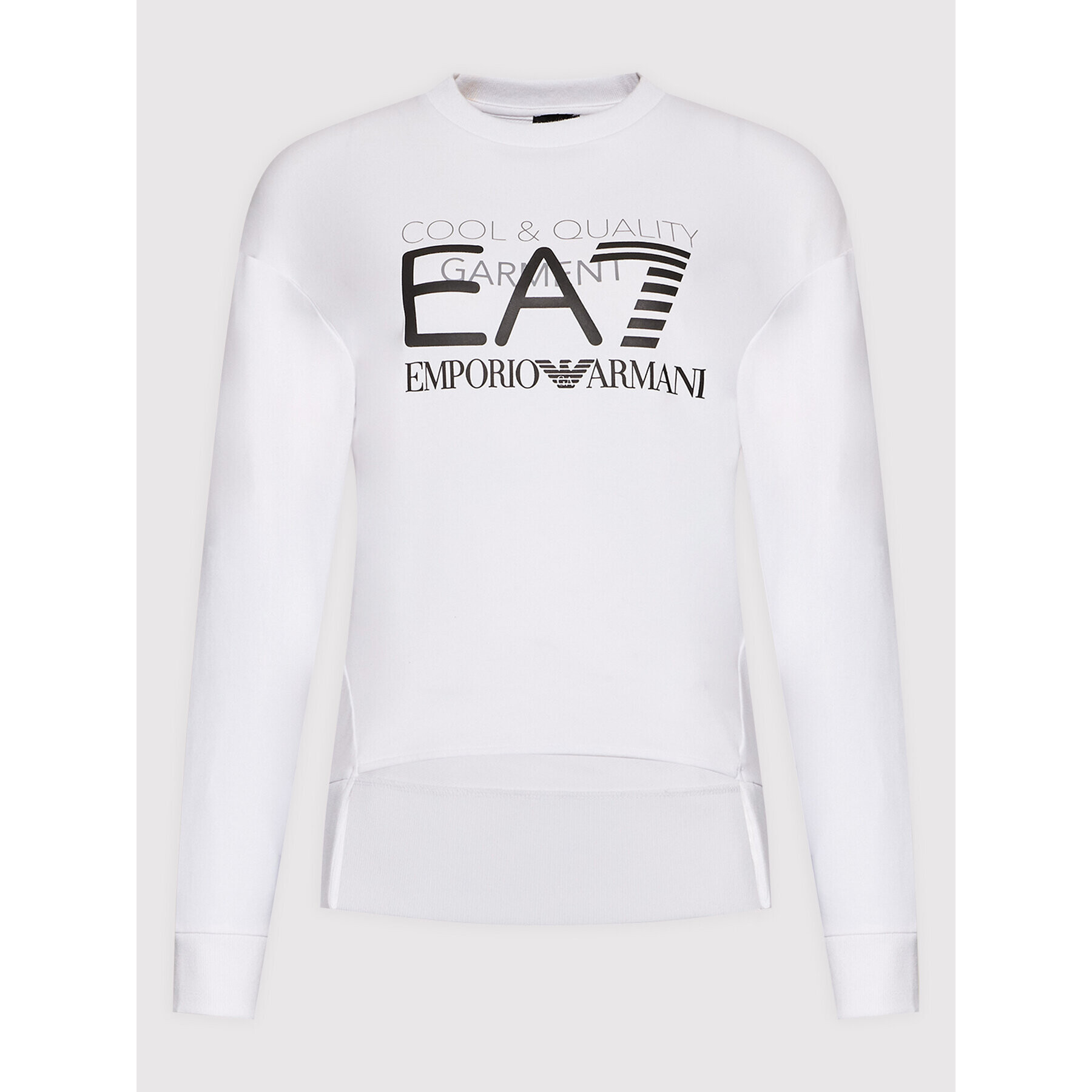 EA7 Emporio Armani Trening LTV63 TJCQZ 22BA Alb Regular Fit - Pled.ro