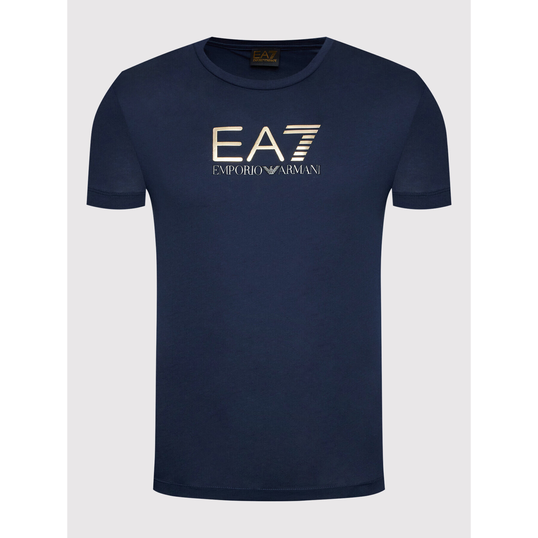 EA7 Emporio Armani Tricou 3LPT24 PJM9Z 1554 Bleumarin Slim Fit - Pled.ro