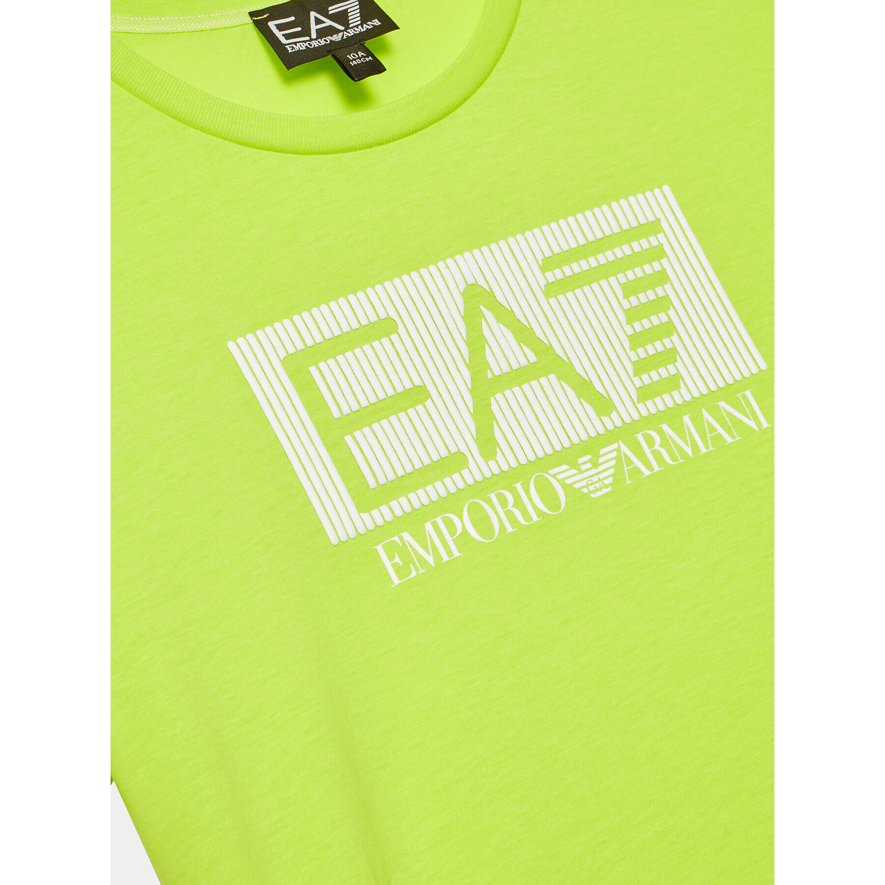 EA7 Emporio Armani Tricou 3RBT53 BJ02Z 1871 Verde Regular Fit - Pled.ro