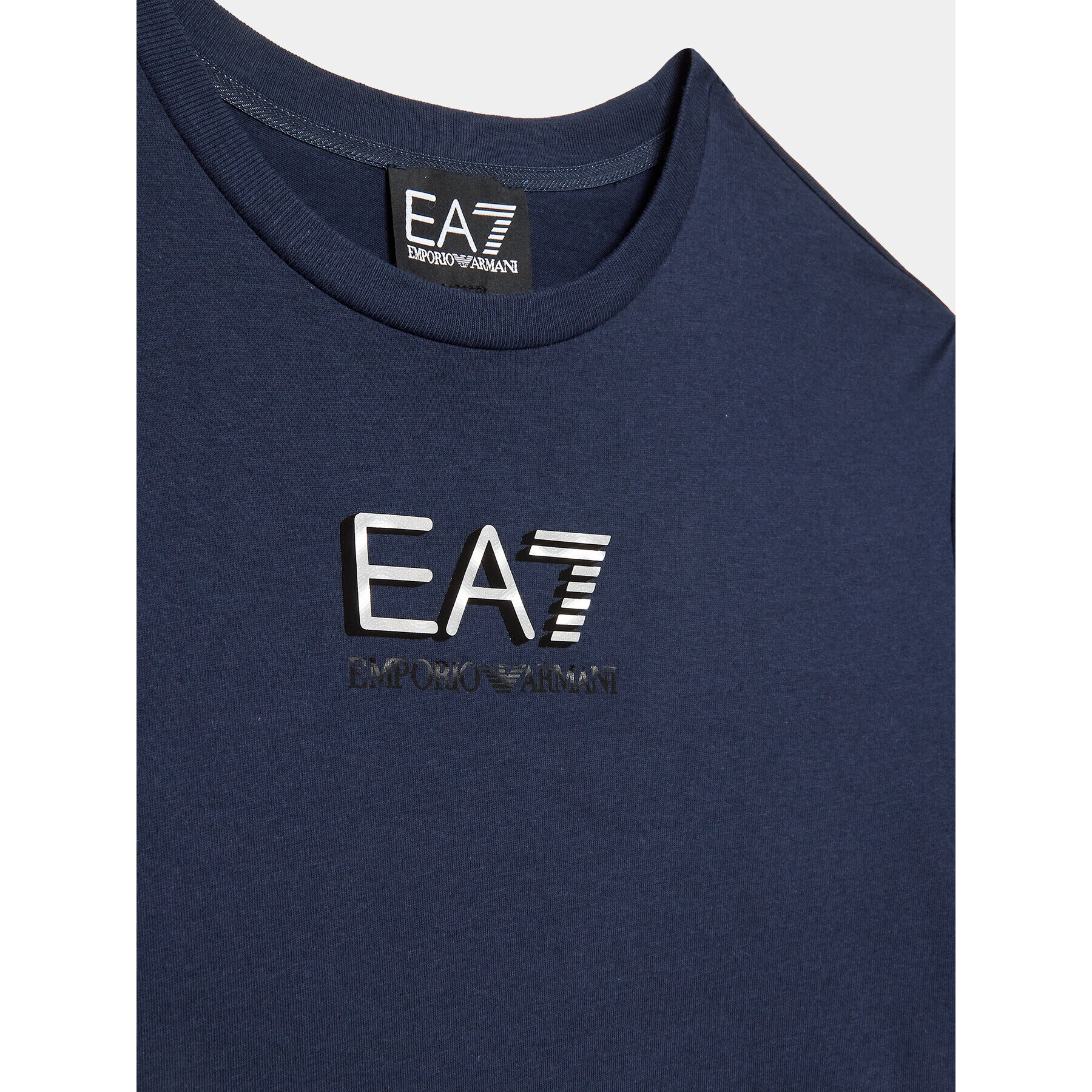 EA7 Emporio Armani Tricou 3RBT55 BJ02Z 1554 Bleumarin Regular Fit - Pled.ro