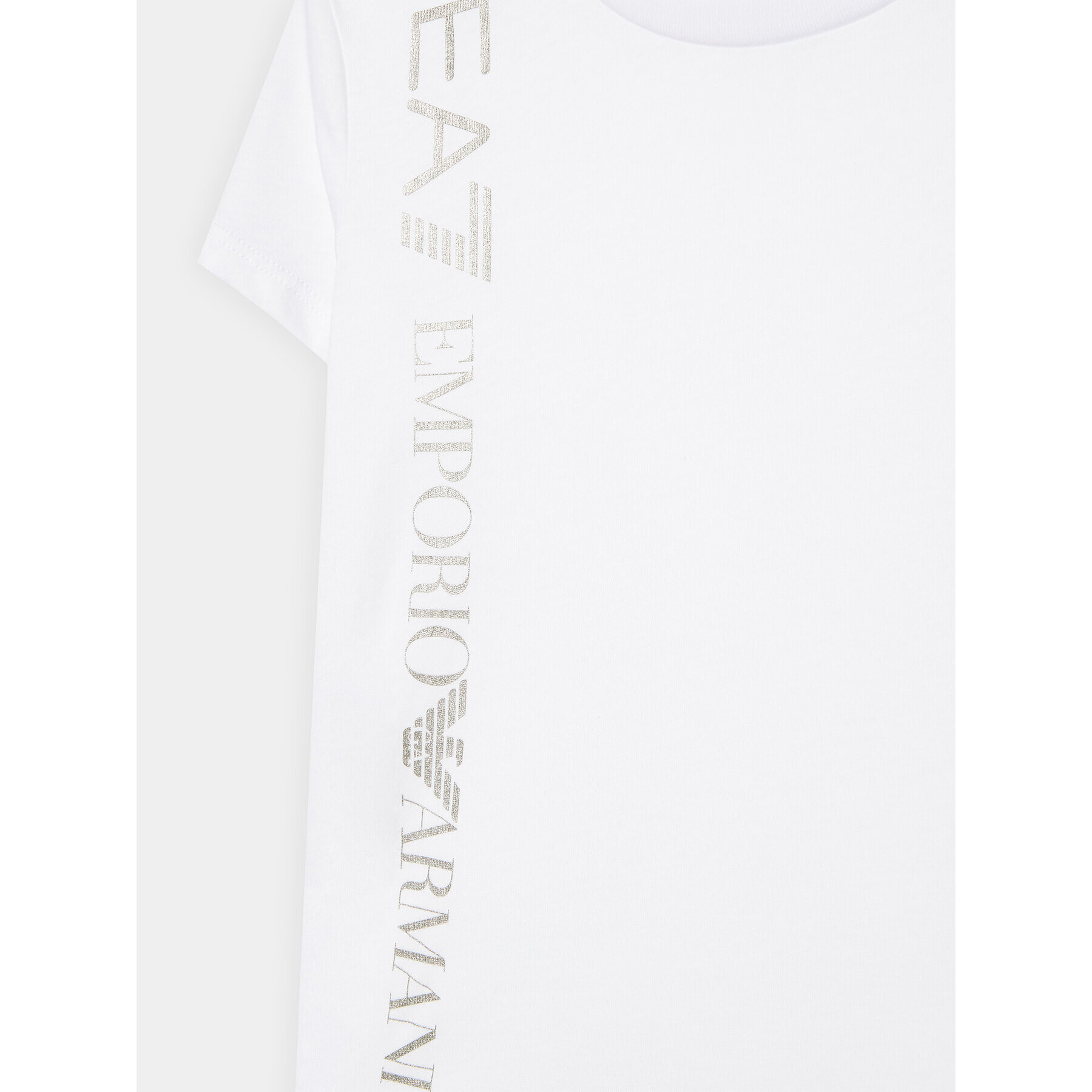 EA7 Emporio Armani Tricou 3RFT02 FJHHZ 0101 Alb Regular Fit - Pled.ro