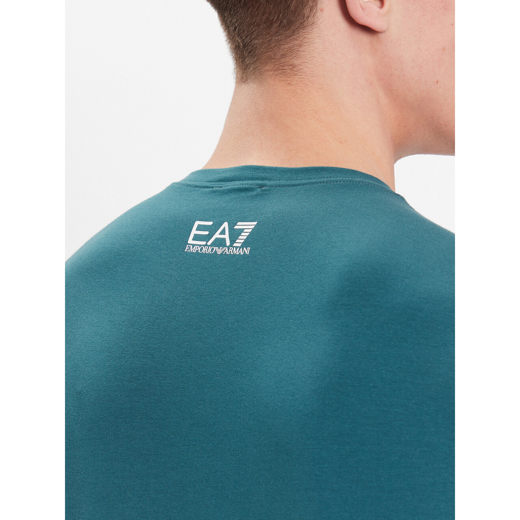 EA7 Emporio Armani Tricou 3RPT07 PJLBZ 1844 Verde Regular Fit - Pled.ro