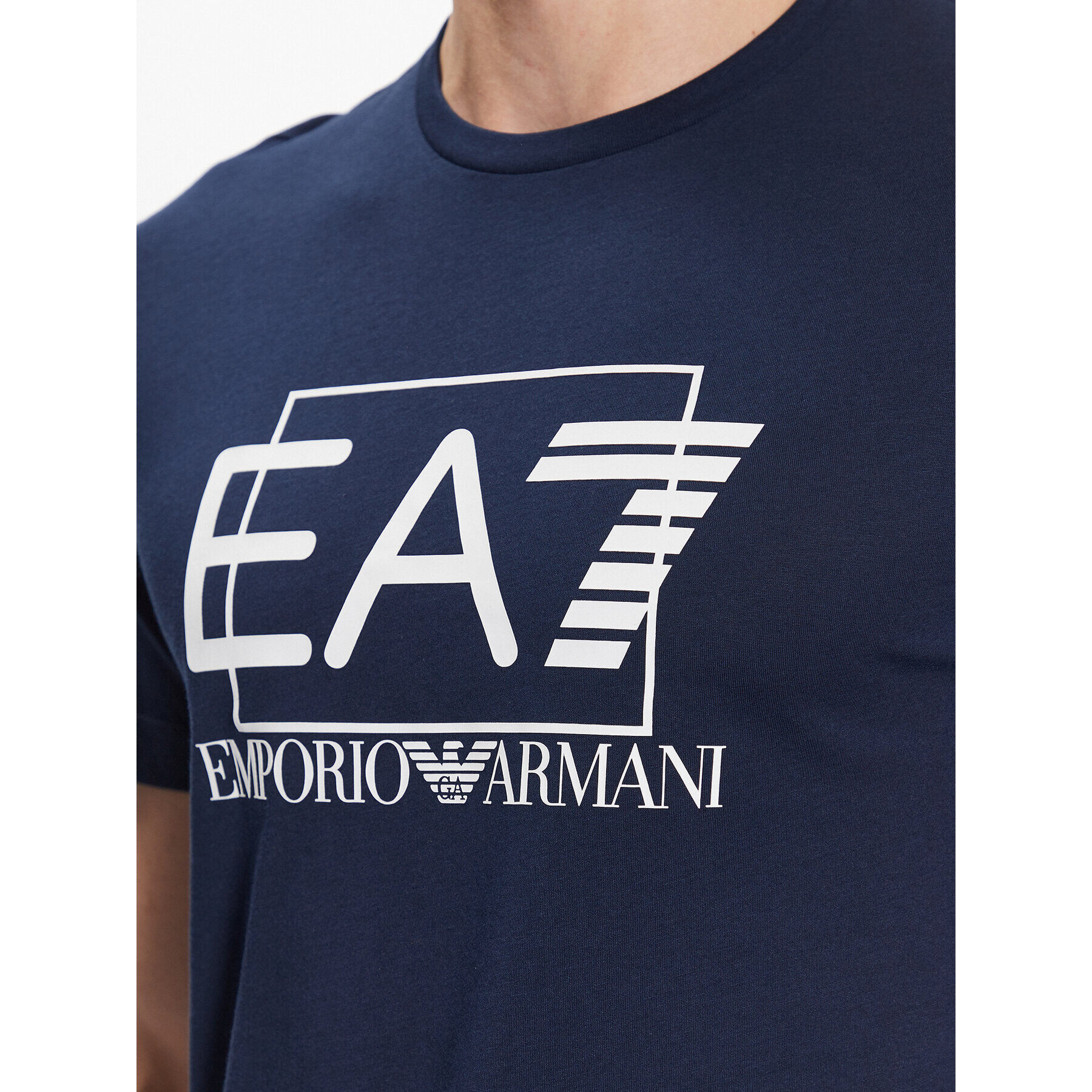 EA7 Emporio Armani Tricou 3RPT81 PJM9Z 1554 Bleumarin Regular Fit - Pled.ro