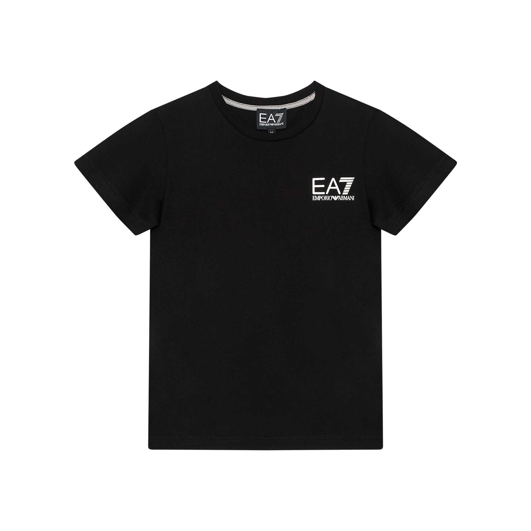 EA7 Emporio Armani Tricou 6KBT51 BJ02Z 1200 Negru Regular Fit - Pled.ro