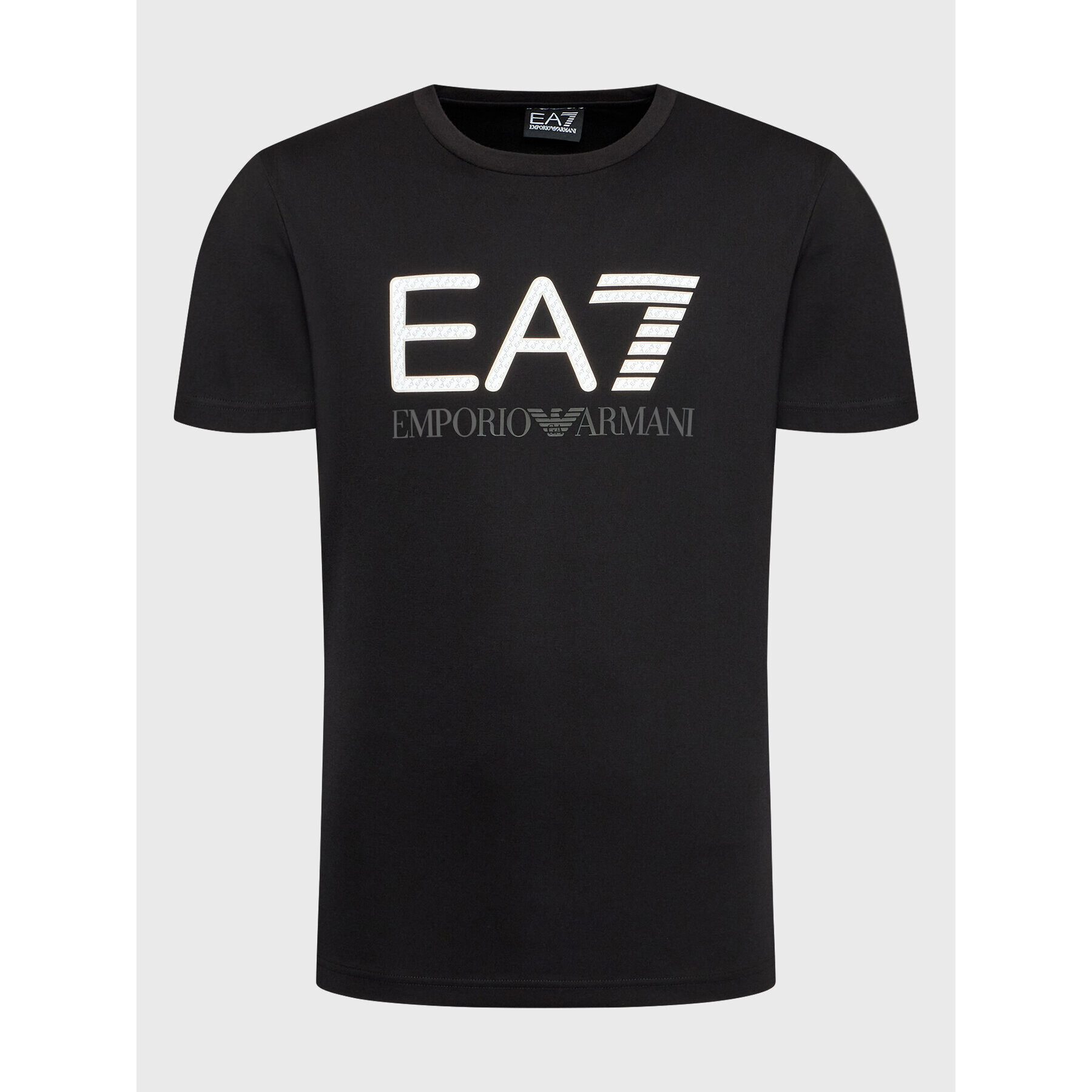 EA7 Emporio Armani Tricou 6LPT39 PJEEZ 1200 Negru Regular Fit - Pled.ro