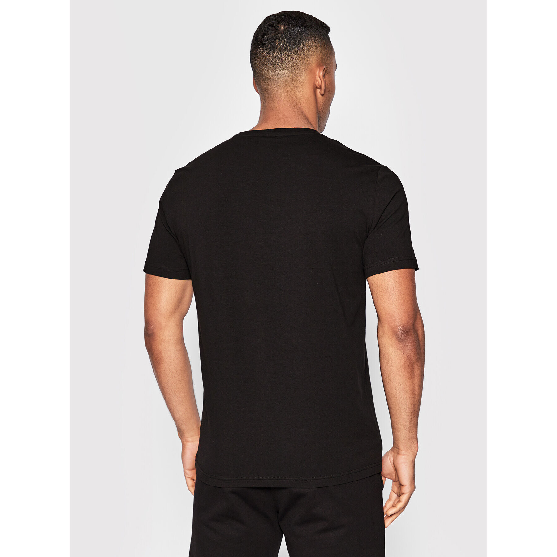 EA7 Emporio Armani Tricou 6LPT62 PJ03Z 1200 Negru Regular Fit - Pled.ro