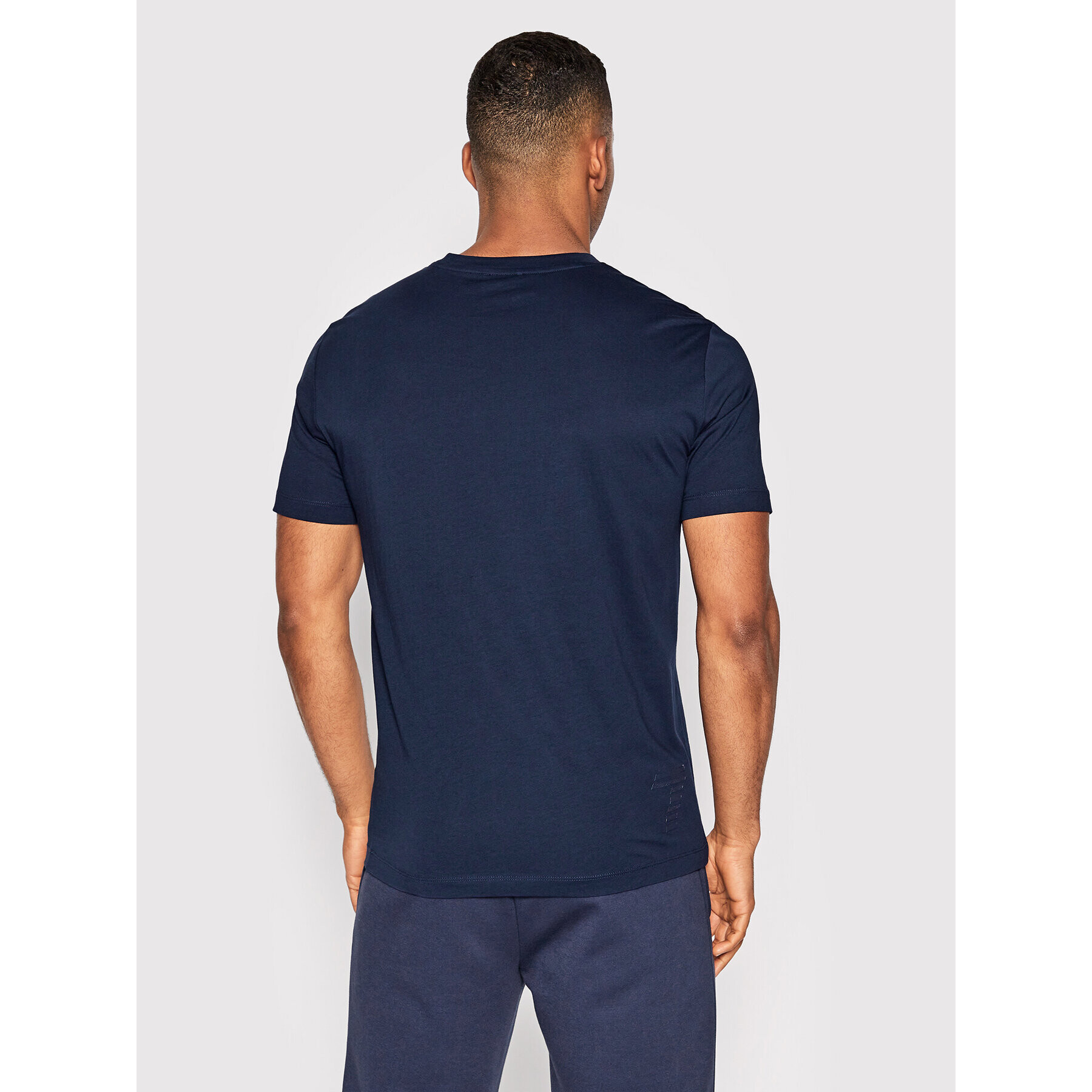 EA7 Emporio Armani Tricou 6LPT71 PJM9Z 1554 Bleumarin Regular Fit - Pled.ro