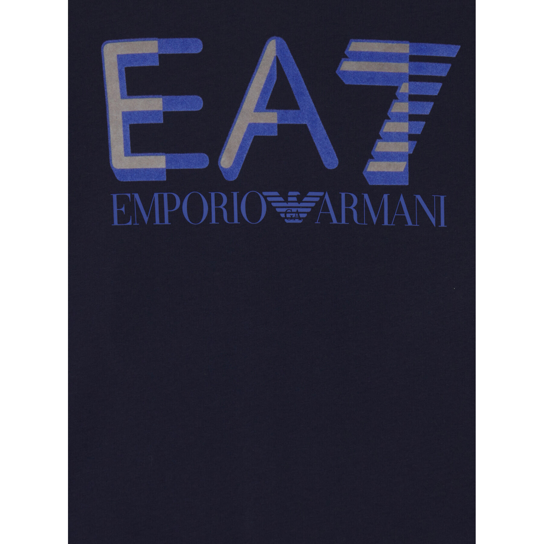 EA7 Emporio Armani Tricou 6RBT58 BJ02Z 1554 Bleumarin Regular Fit - Pled.ro