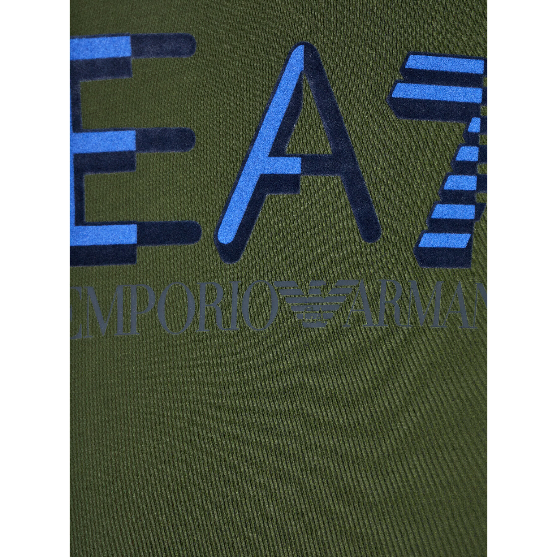 EA7 Emporio Armani Tricou 6RBT58 BJ02Z 1845 Verde Regular Fit - Pled.ro