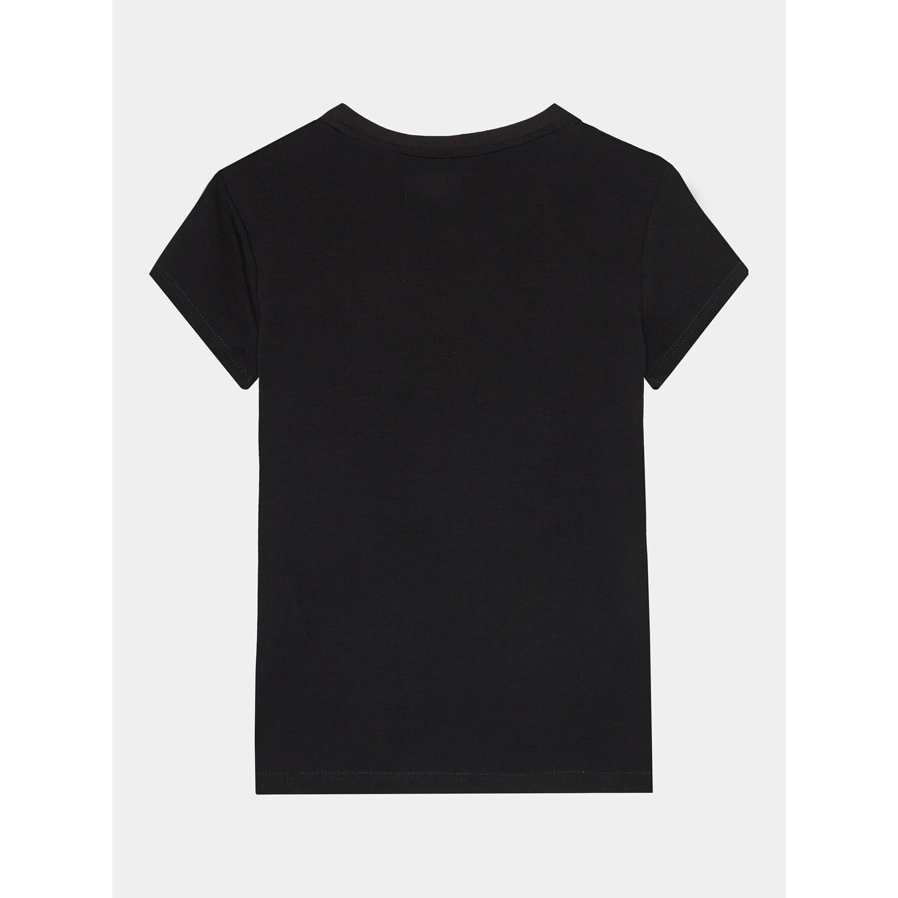 EA7 Emporio Armani Tricou 6RFT15 FJ2HZ 1200 Negru Regular Fit - Pled.ro