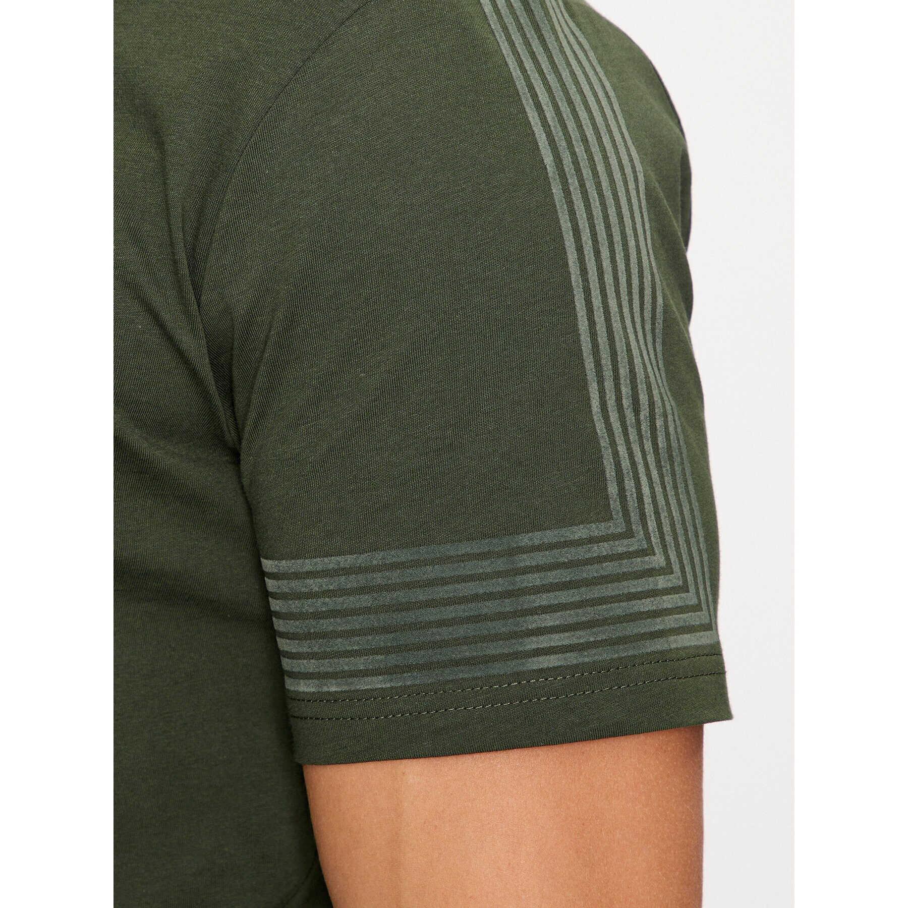 EA7 Emporio Armani Tricou 6RPT37 PJ3BZ 1845 Verde Regular Fit - Pled.ro